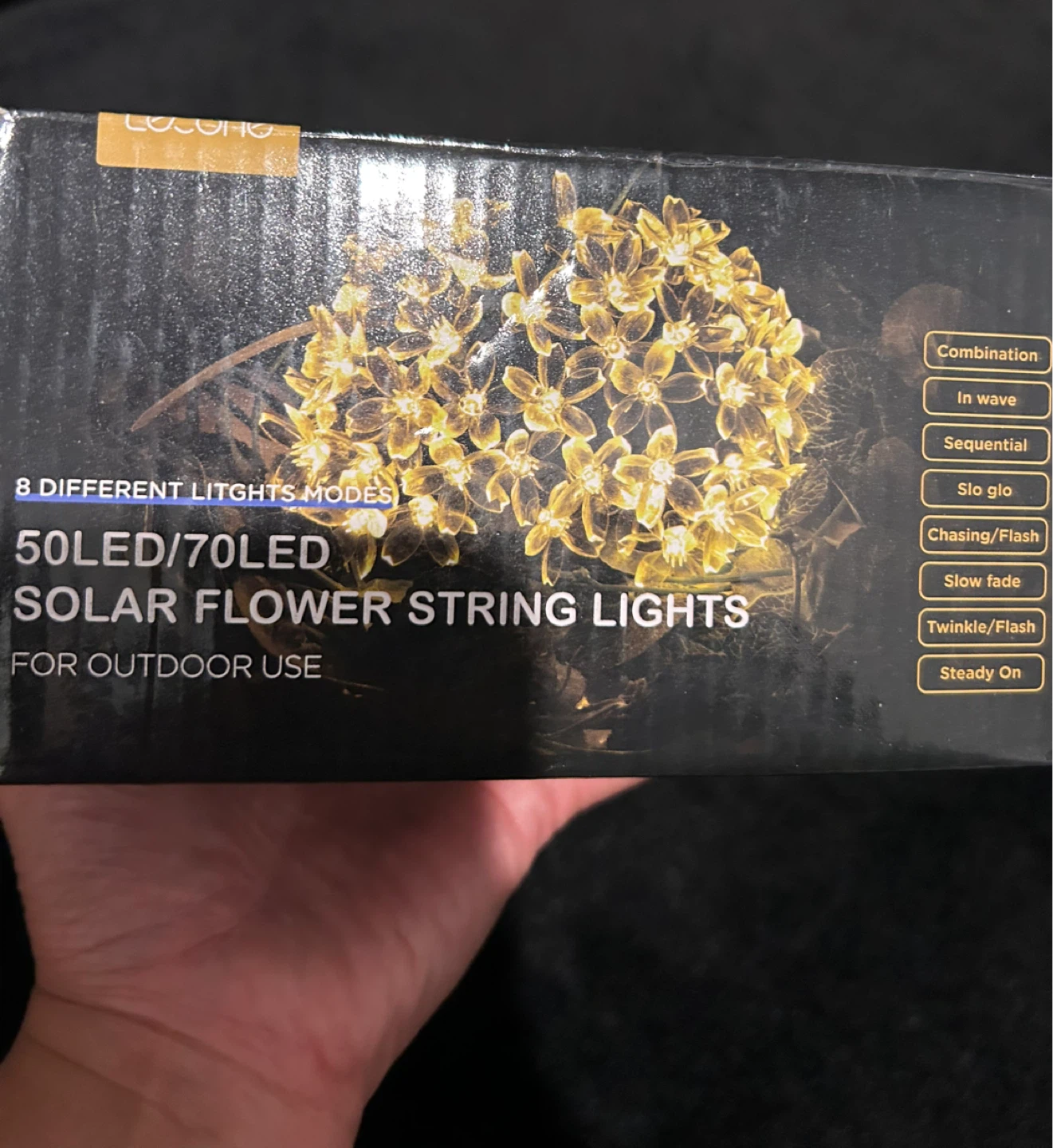 Solar Flower String Lights - photo 4