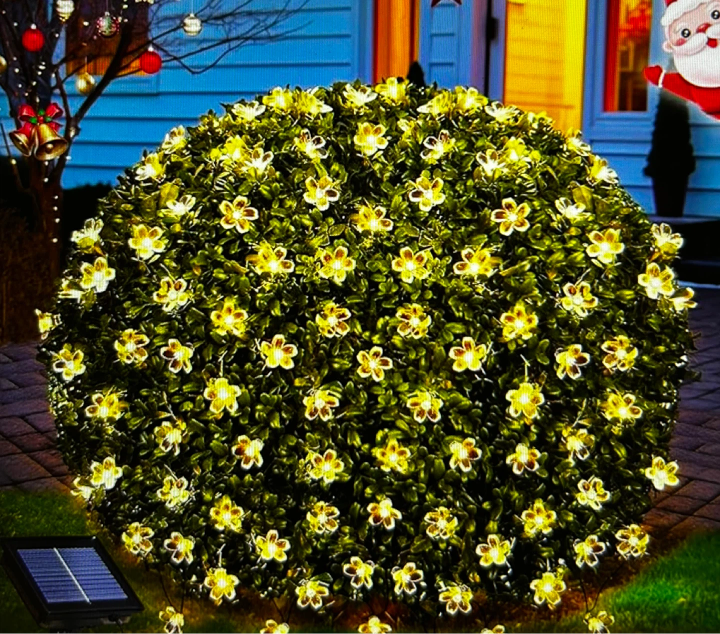 Solar Flower String Lights