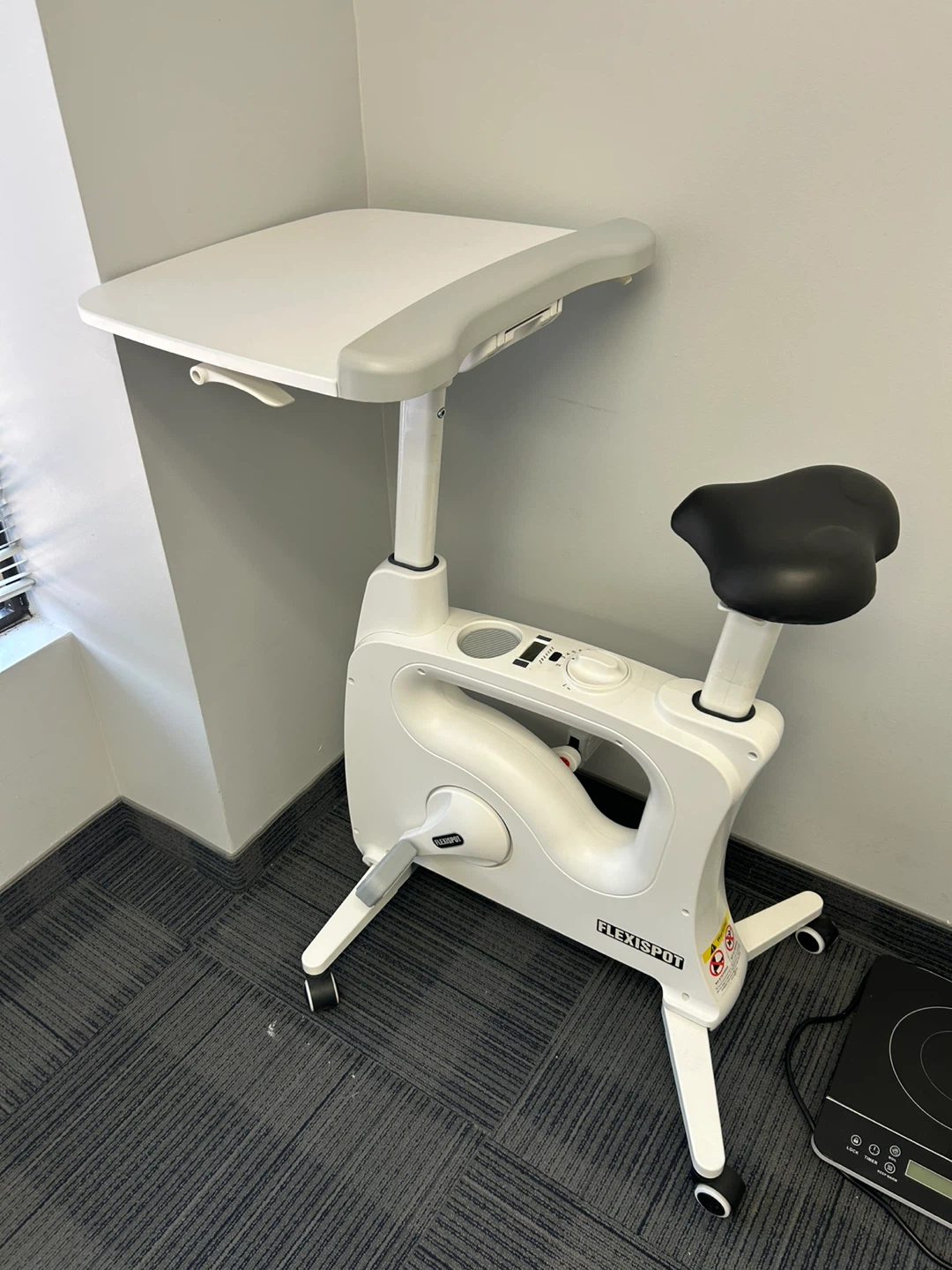 Flexispot Under-Desk Exercise Bike with Desk