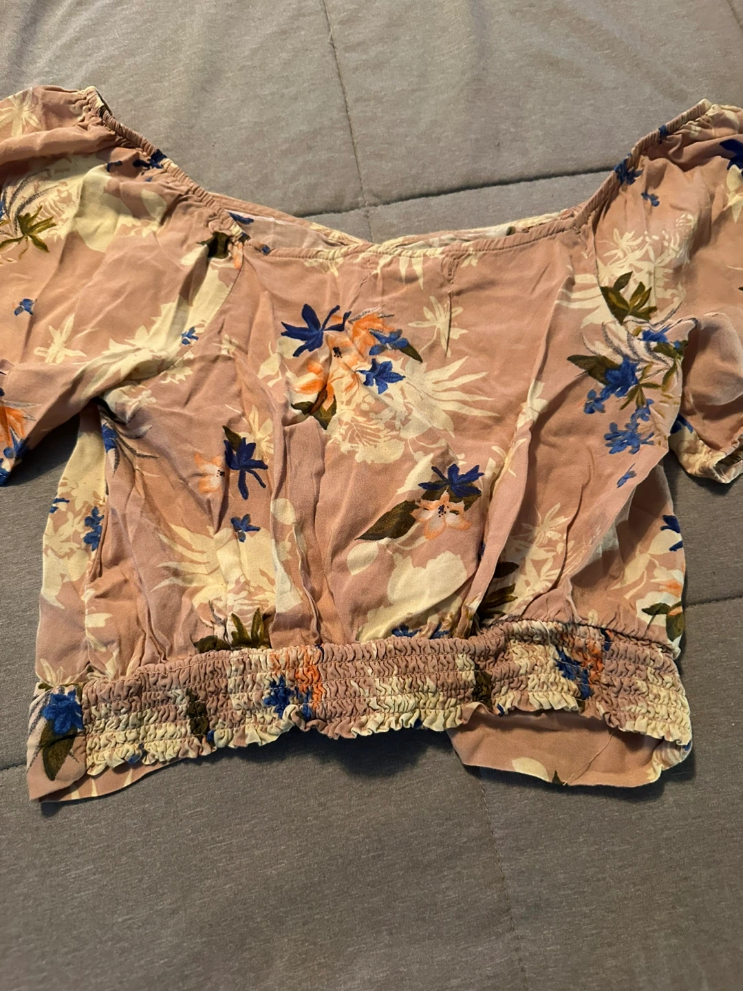 AEROPOSTALE Floral Crop Top - photo 2