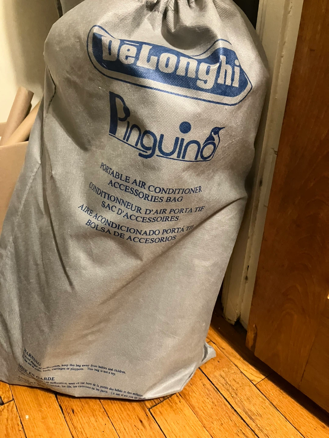 DeLonghi Pinguino Portable Air Conditioner with Storage Bag - photo 4