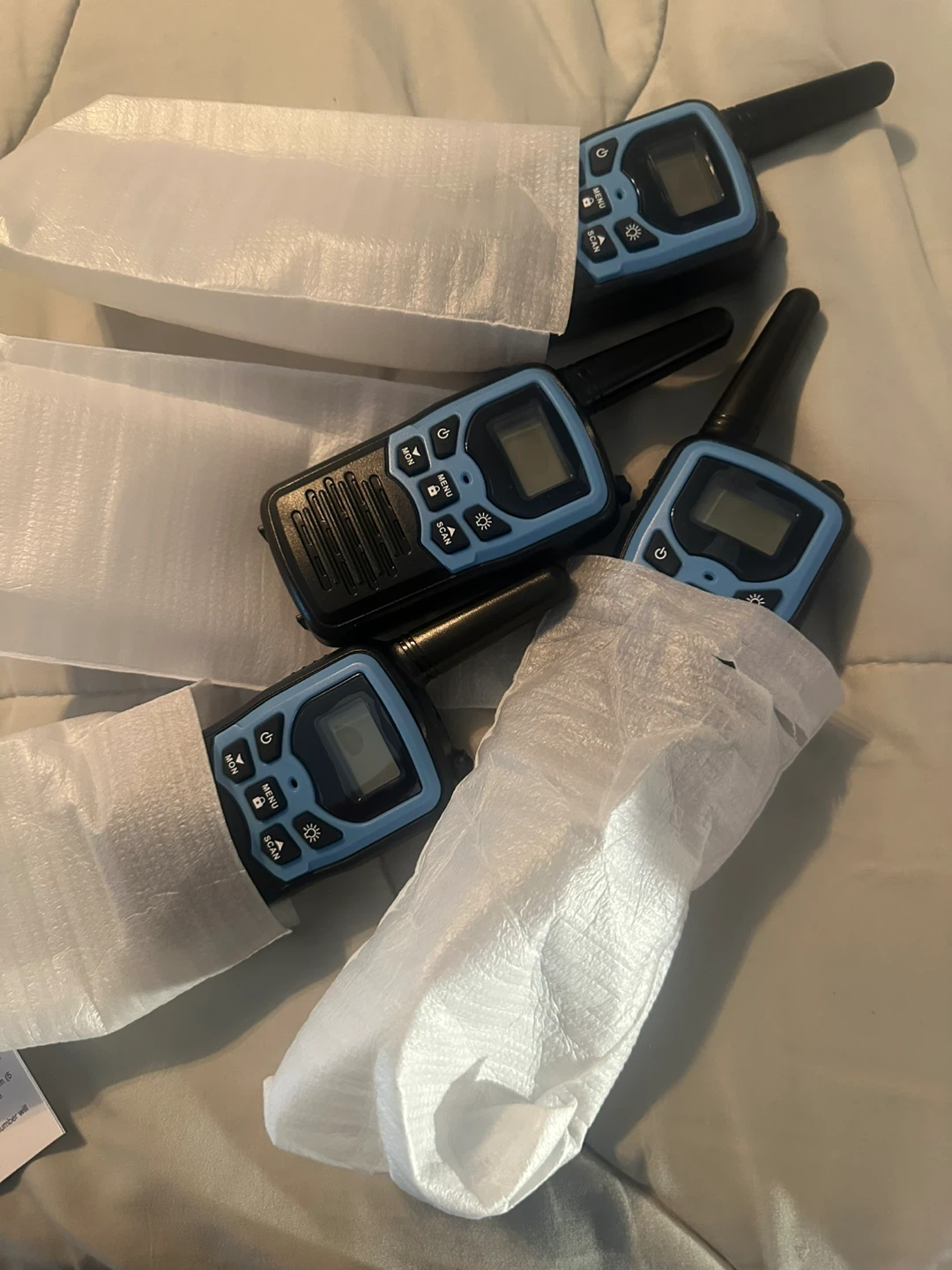 4 Pack Walkie Talkies NEW
