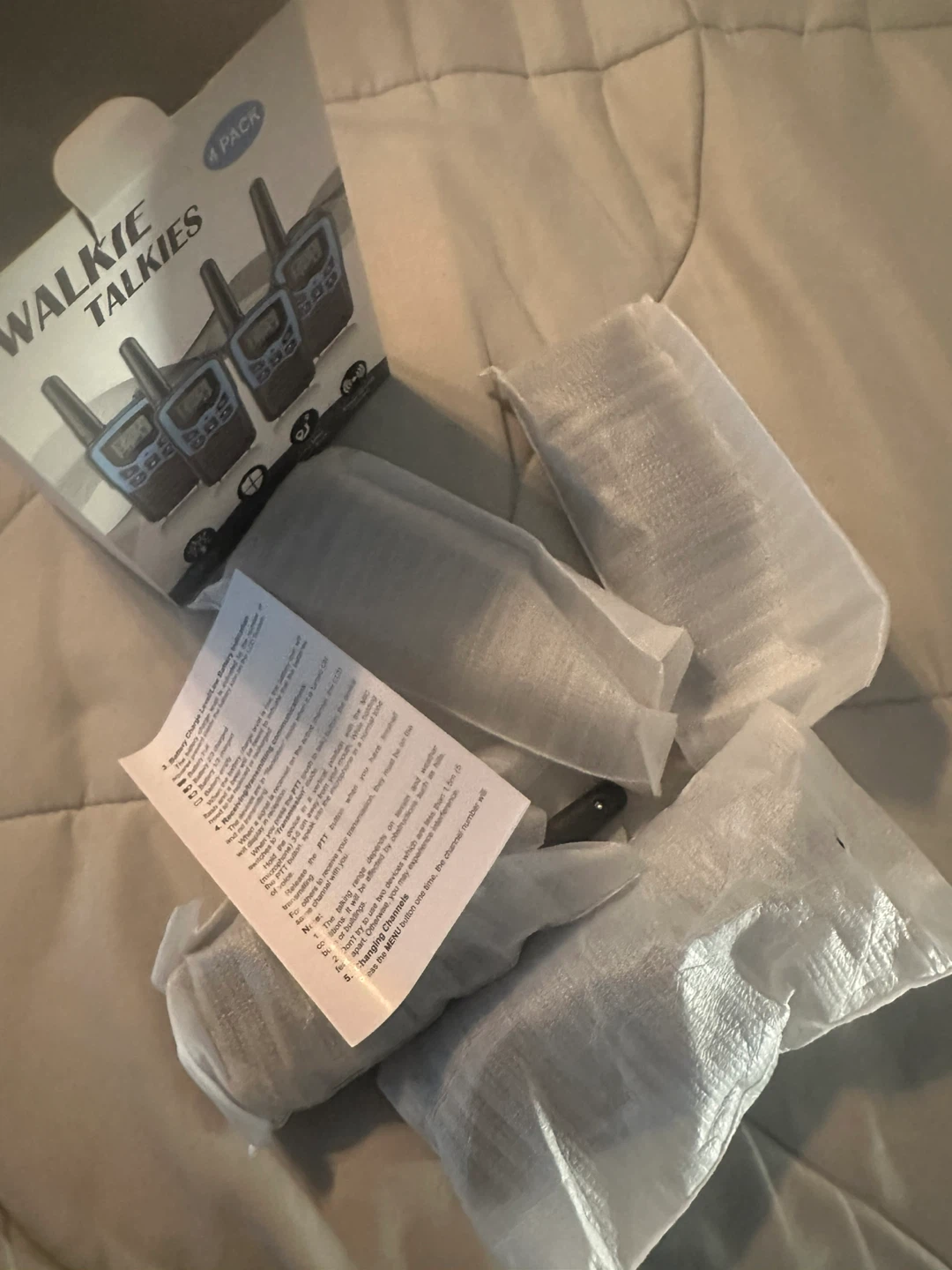 4 Pack Walkie Talkies NEW - photo 5