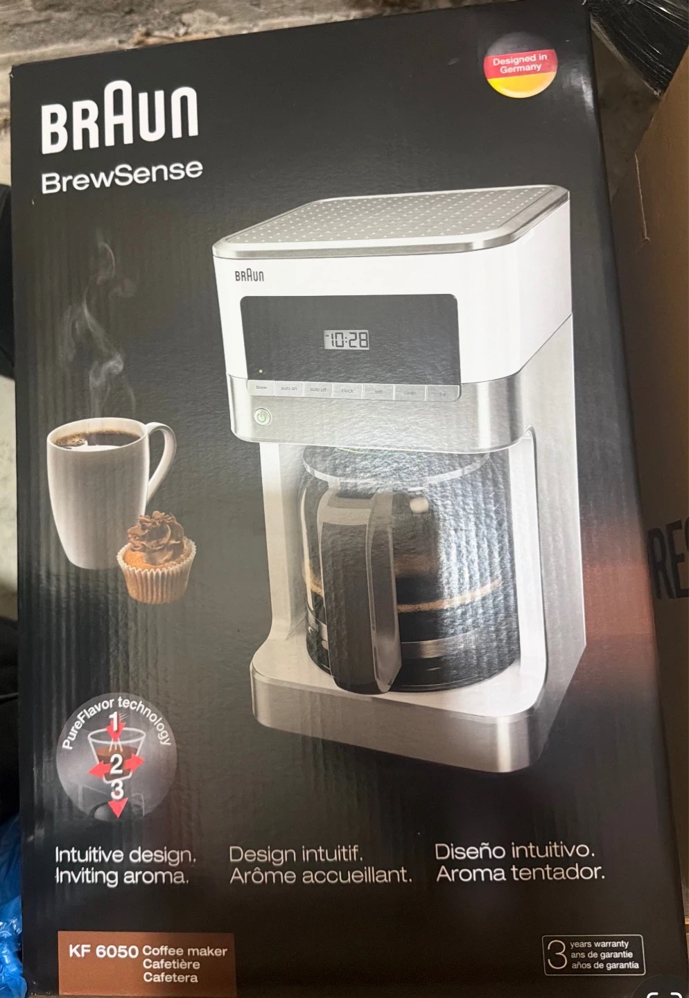 Braun BrewSense KF 6050 Coffee Maker