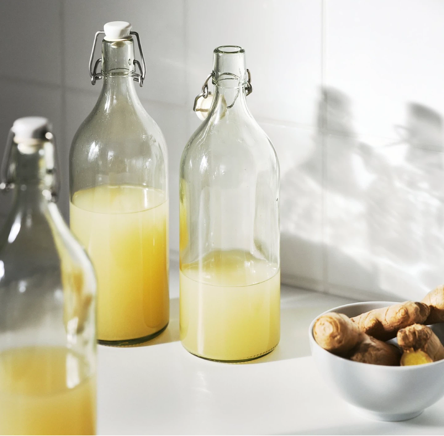 IKEA KORKEN Glass Bottles with Stopper (Set of 12) - photo 2