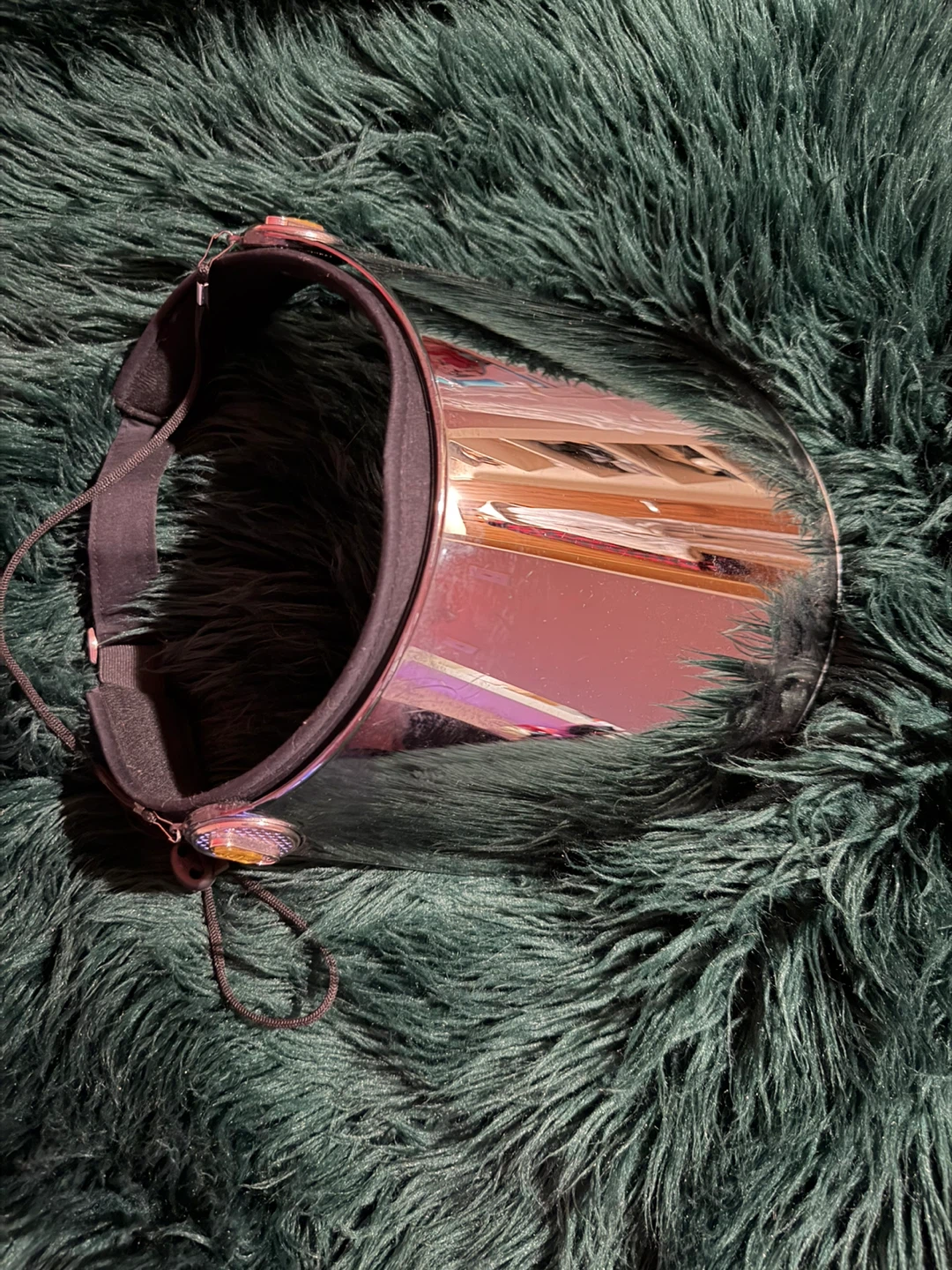 Clear Shield Visor with Adjustable Headband