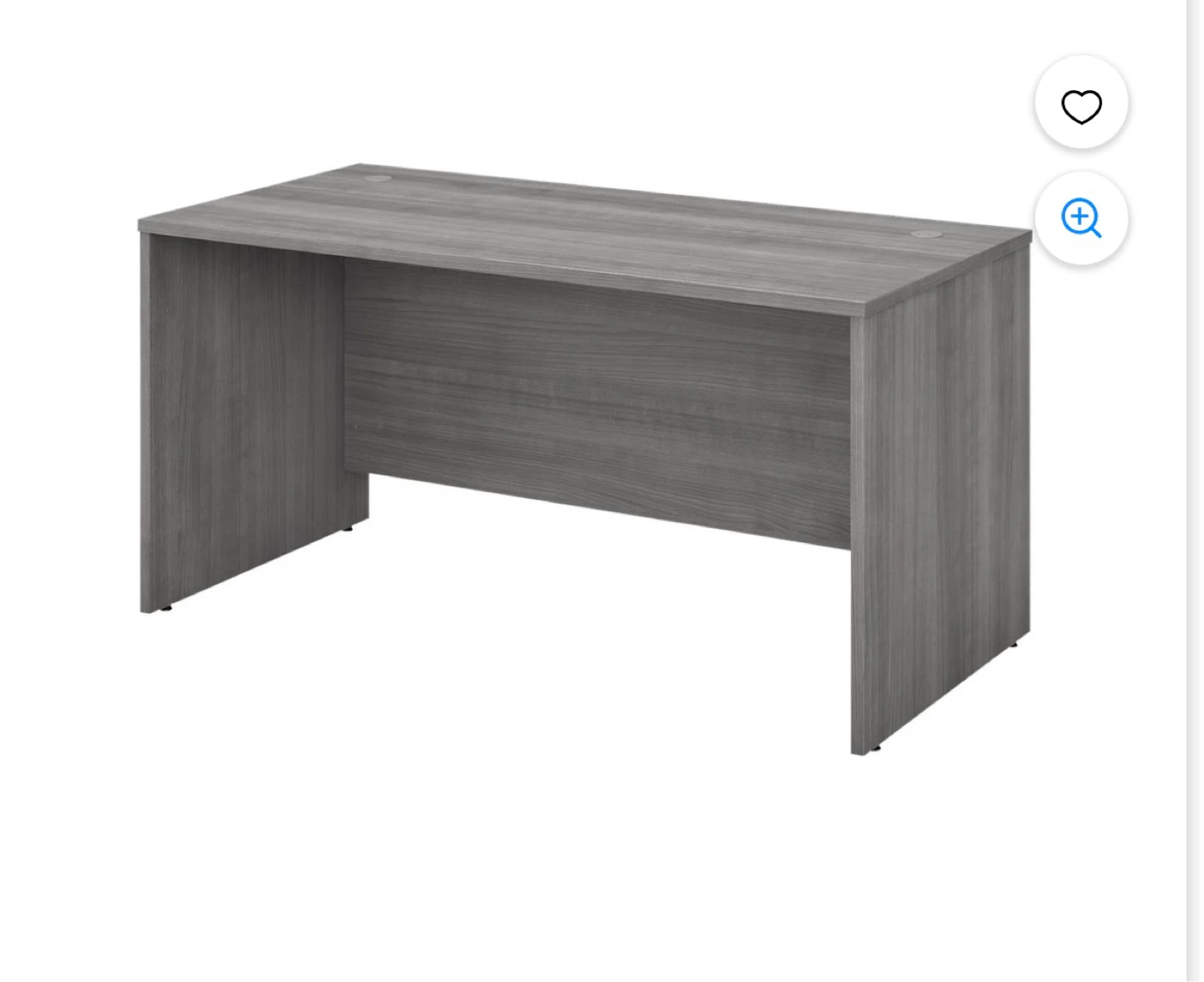 BBfl Studio C 60W x 30D Office Desk in Platinum Gray - photo 2