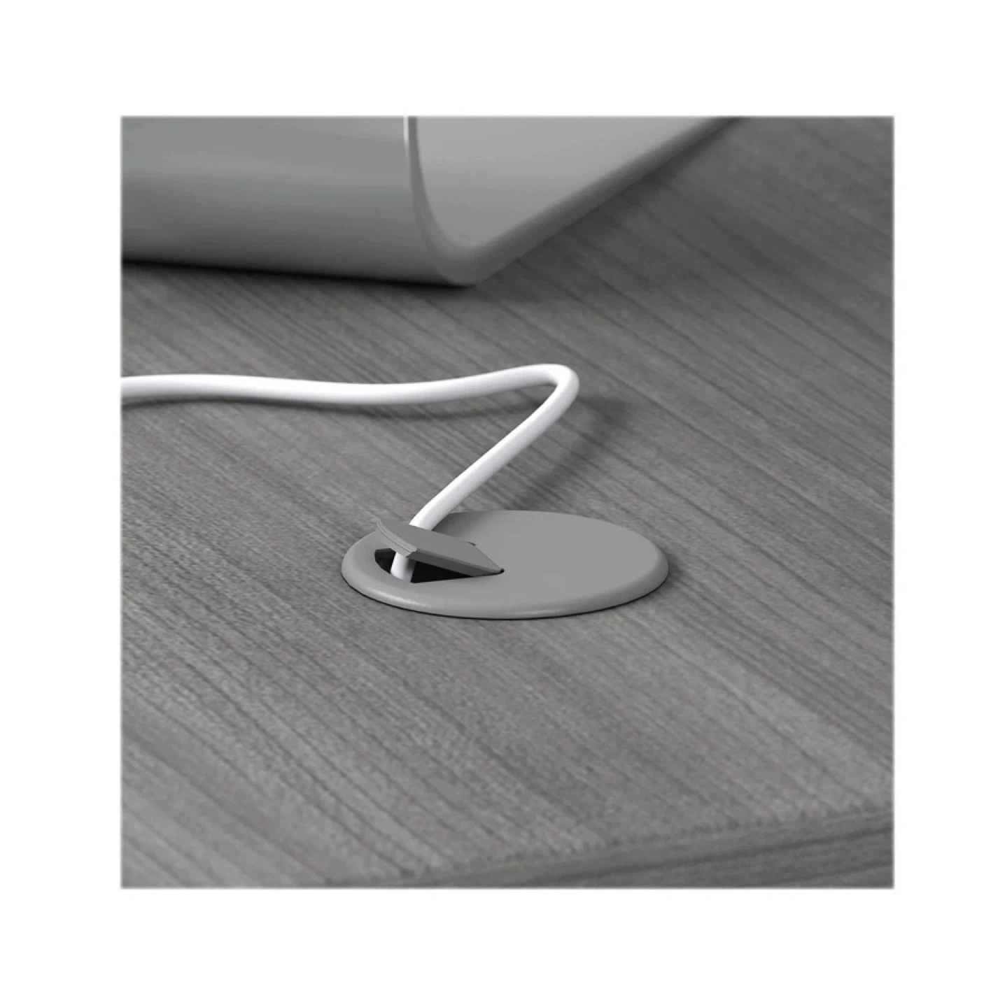 BBfl Studio C 60W x 30D Office Desk in Platinum Gray - photo 3