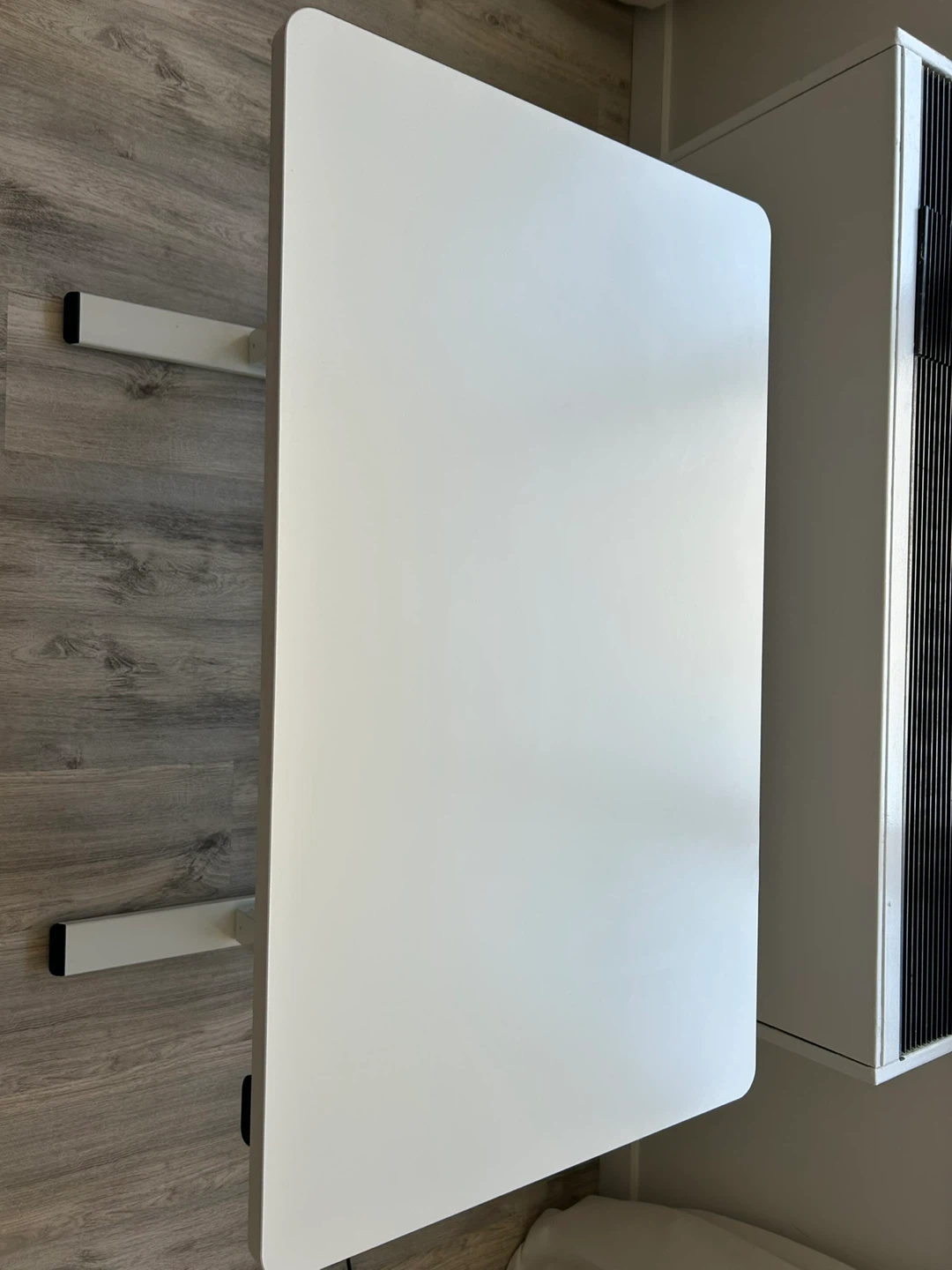 White Electric Standing Desk - photo 2