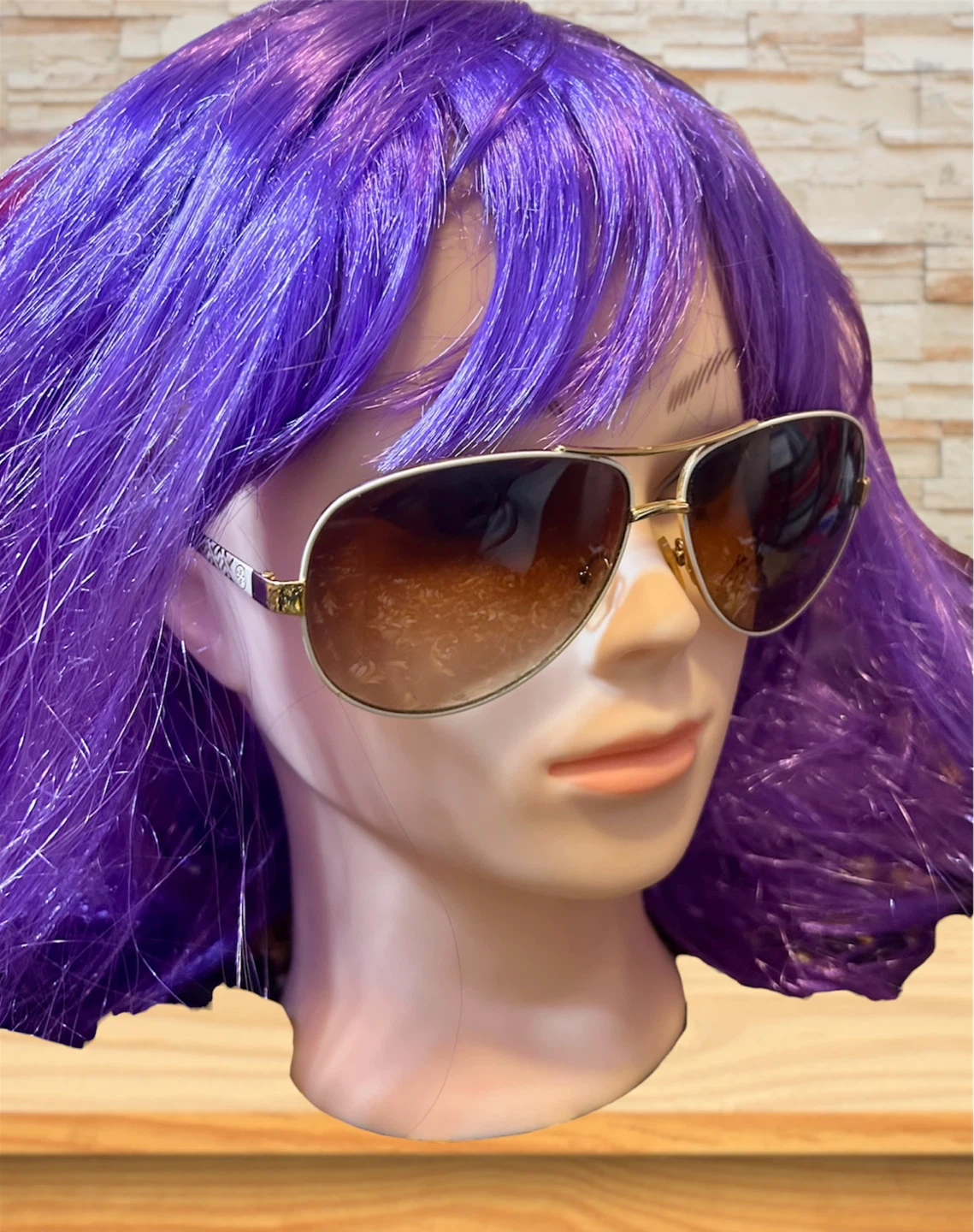Tory Burch Aviator White & Gold Sunglasses - photo 2