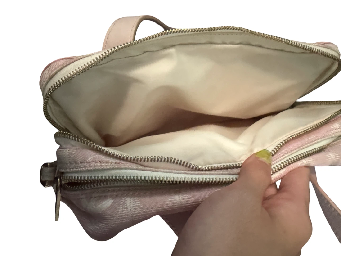 CHANEL Pink Canvas New Travel Line Bag - photo 3