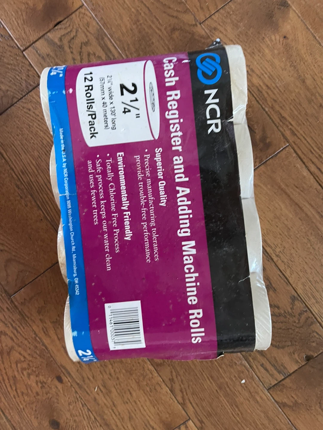NCR Cash Register and Adding Machine Rolls - 12 Pack