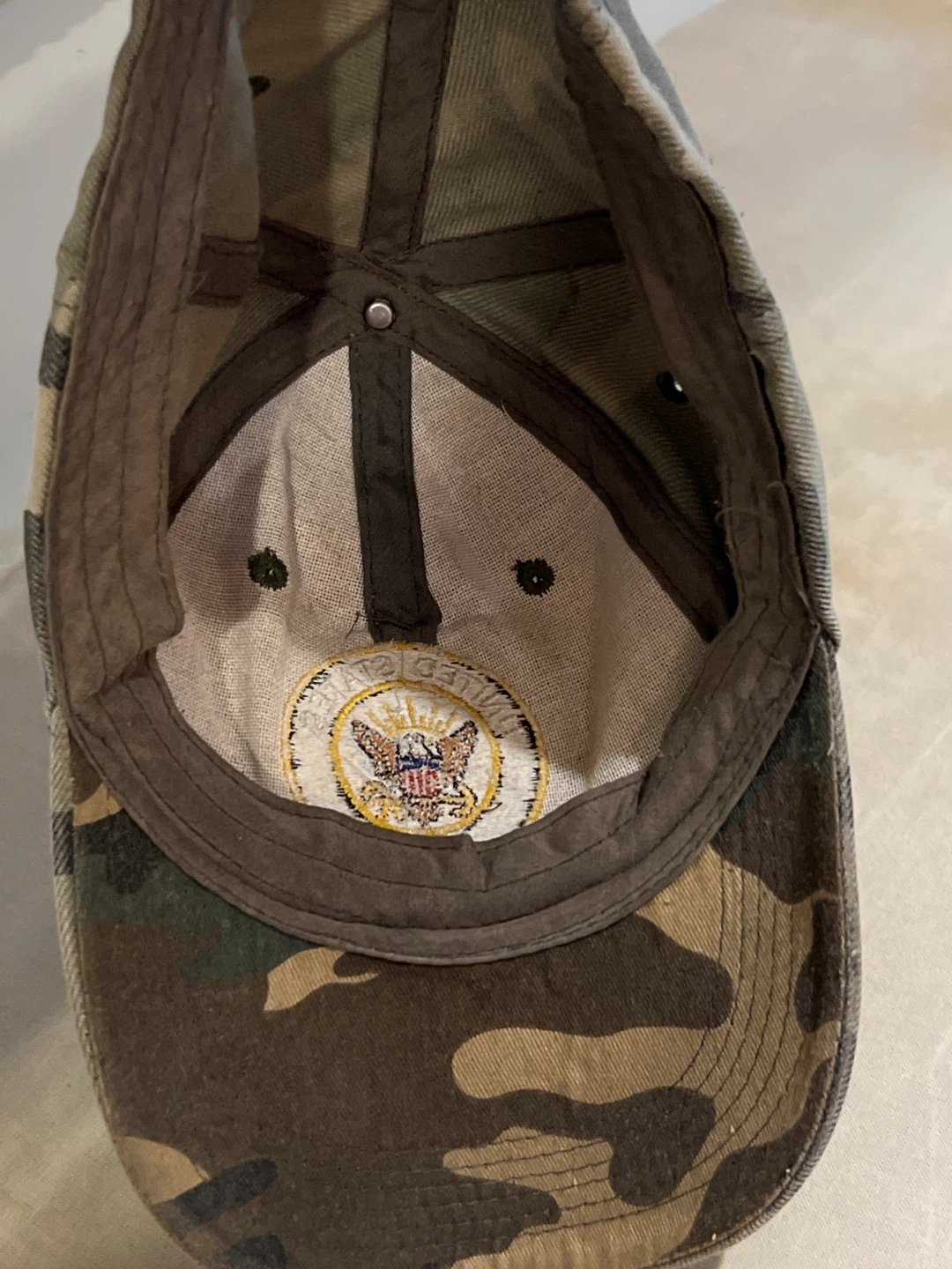 United States Navy Camo Baseball Cap and utility belt youth. - photo 4