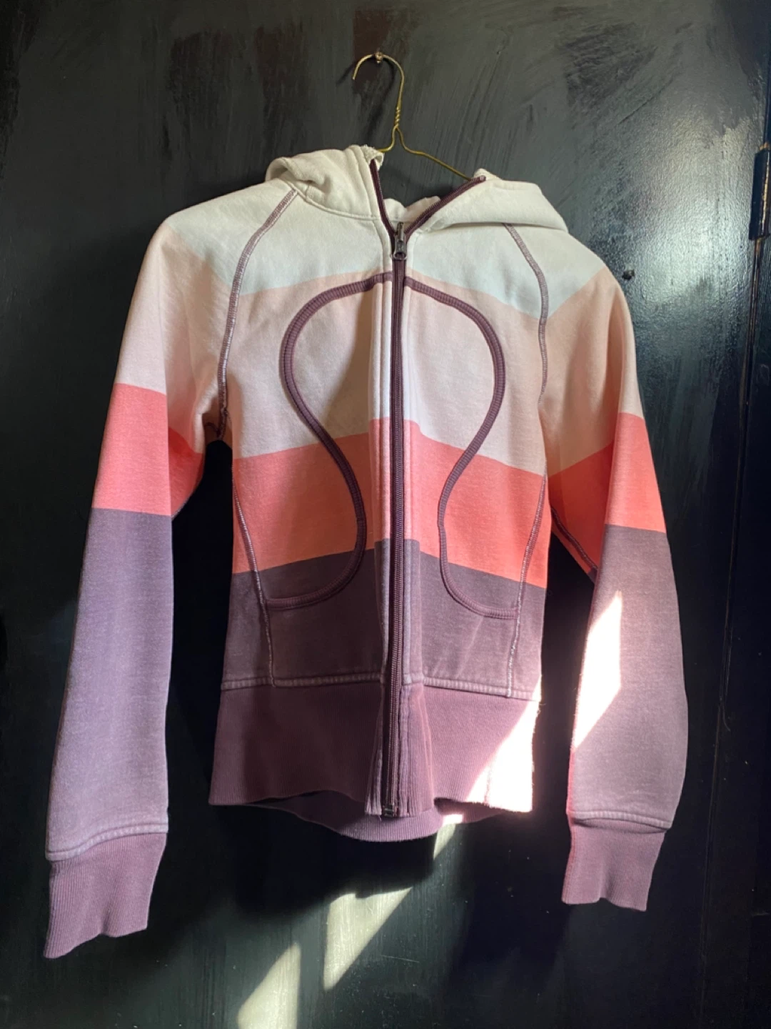 Lululemon Hoodies (2) - Purple & Striped