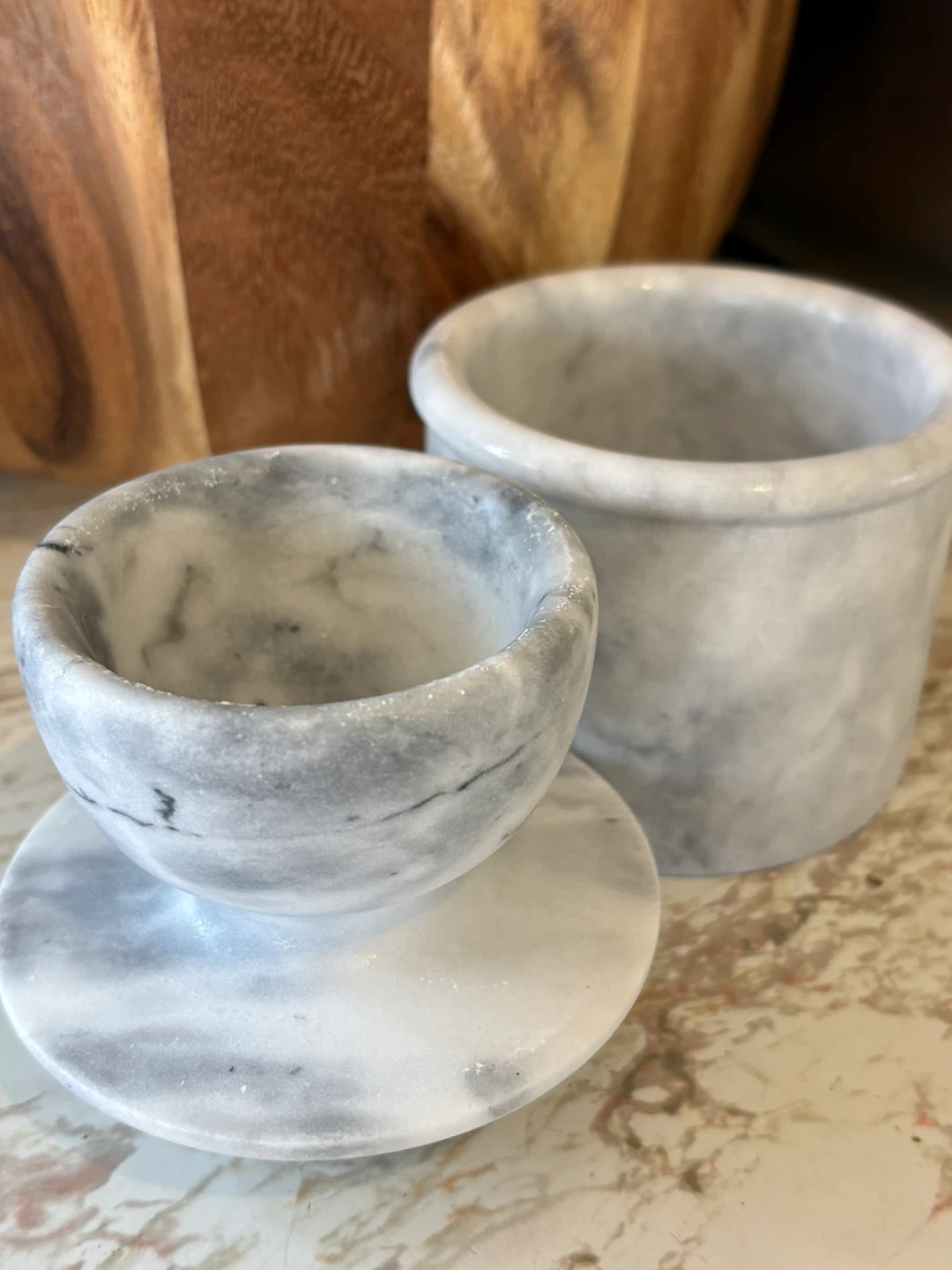 Marble Butter Keeper Dish - photo 5