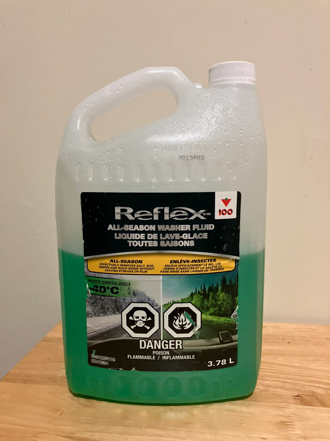 Reflex All-Season Washer Fluid - 3.78 L