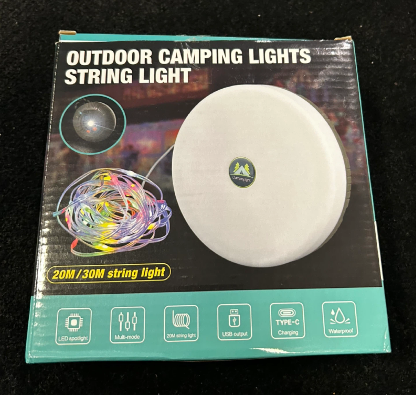 Outdoor Camping String Lights - 20M