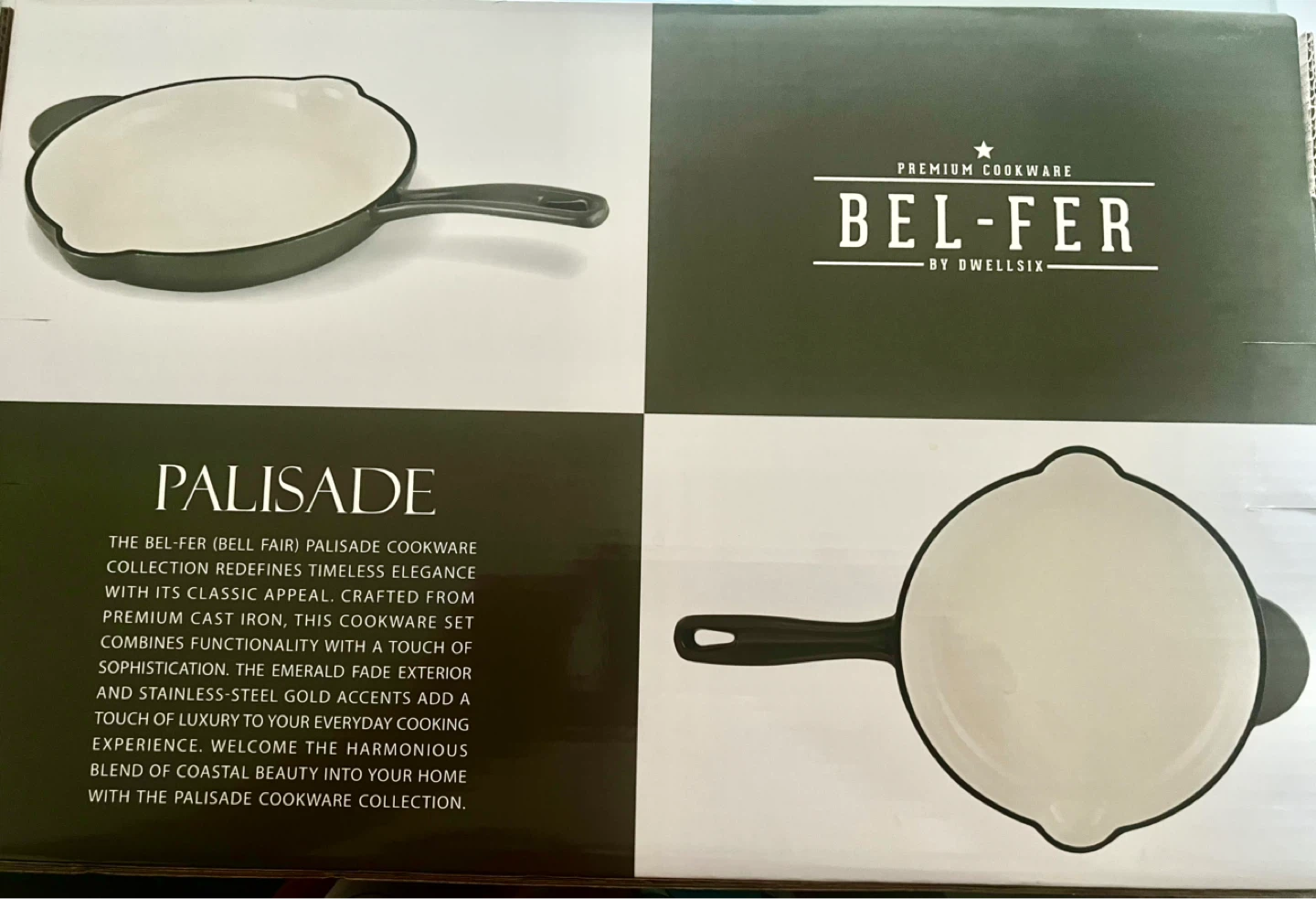 BEL-FER Palisade 10.5 Inch Enameled Cast Iron Skillet - photo 2