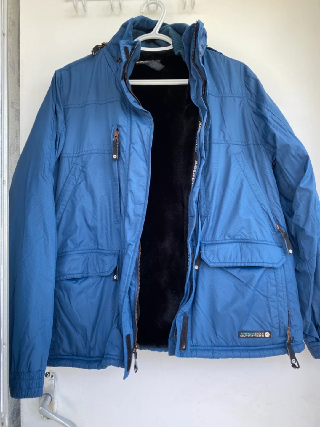 American Eagle Blue  Insulated Winter Jacket