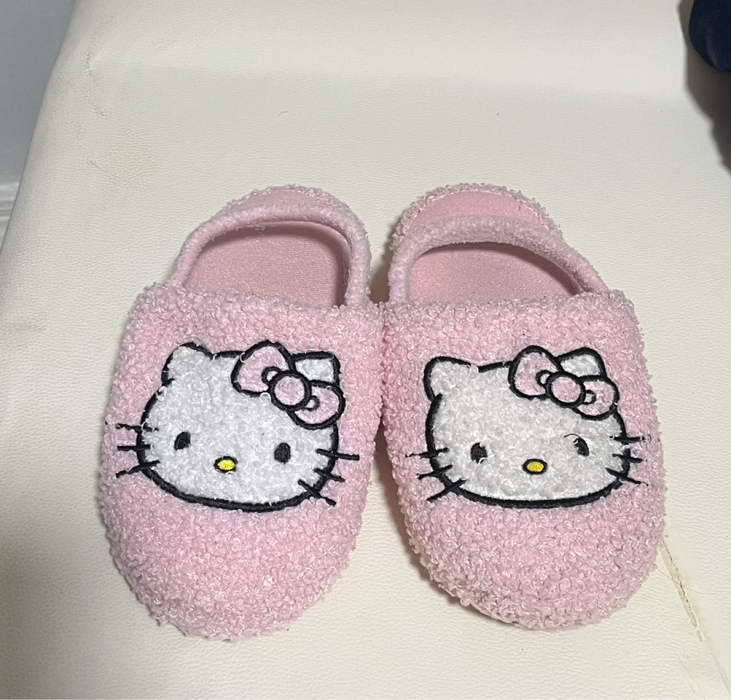 Pink Hello Kitty Slippers size 11/12 kids