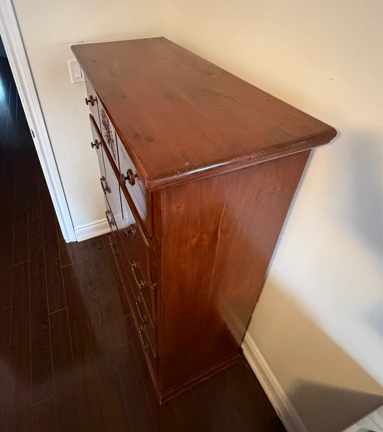 Wooden 5-Drawer Dresser - photo 2