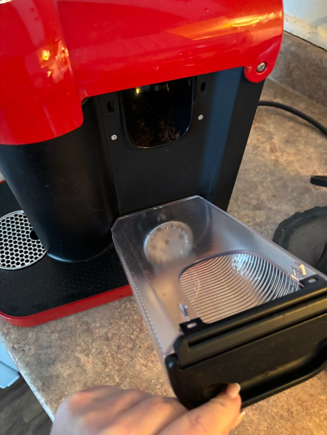 Nespresso Essenza Mini Coffee Machine Red - photo 4