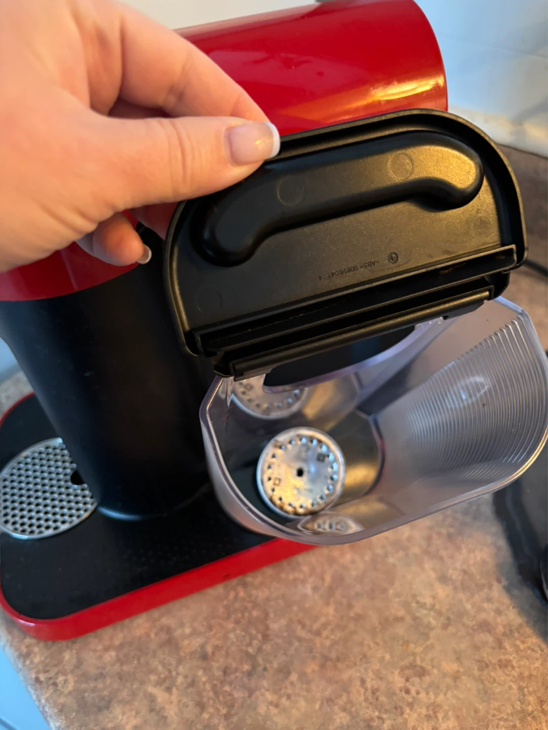 Nespresso Essenza Mini Coffee Machine Red - photo 5
