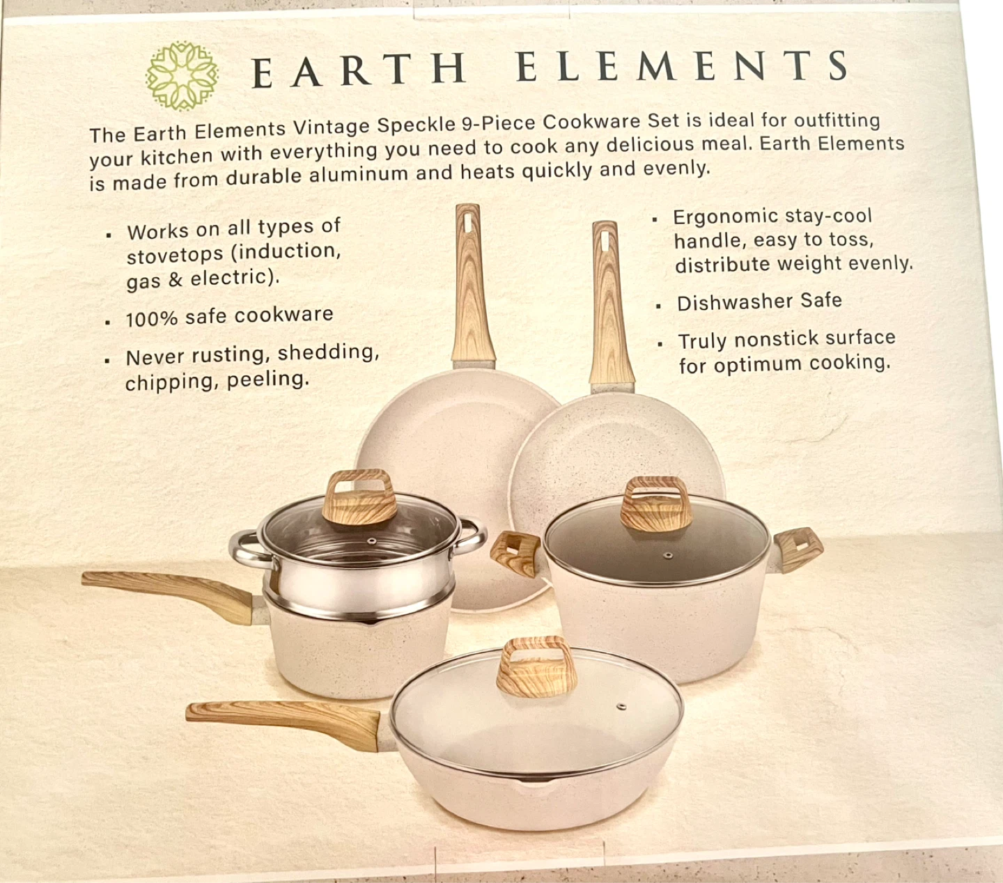Earth Elements Vintage Speckle cookware - photo 2