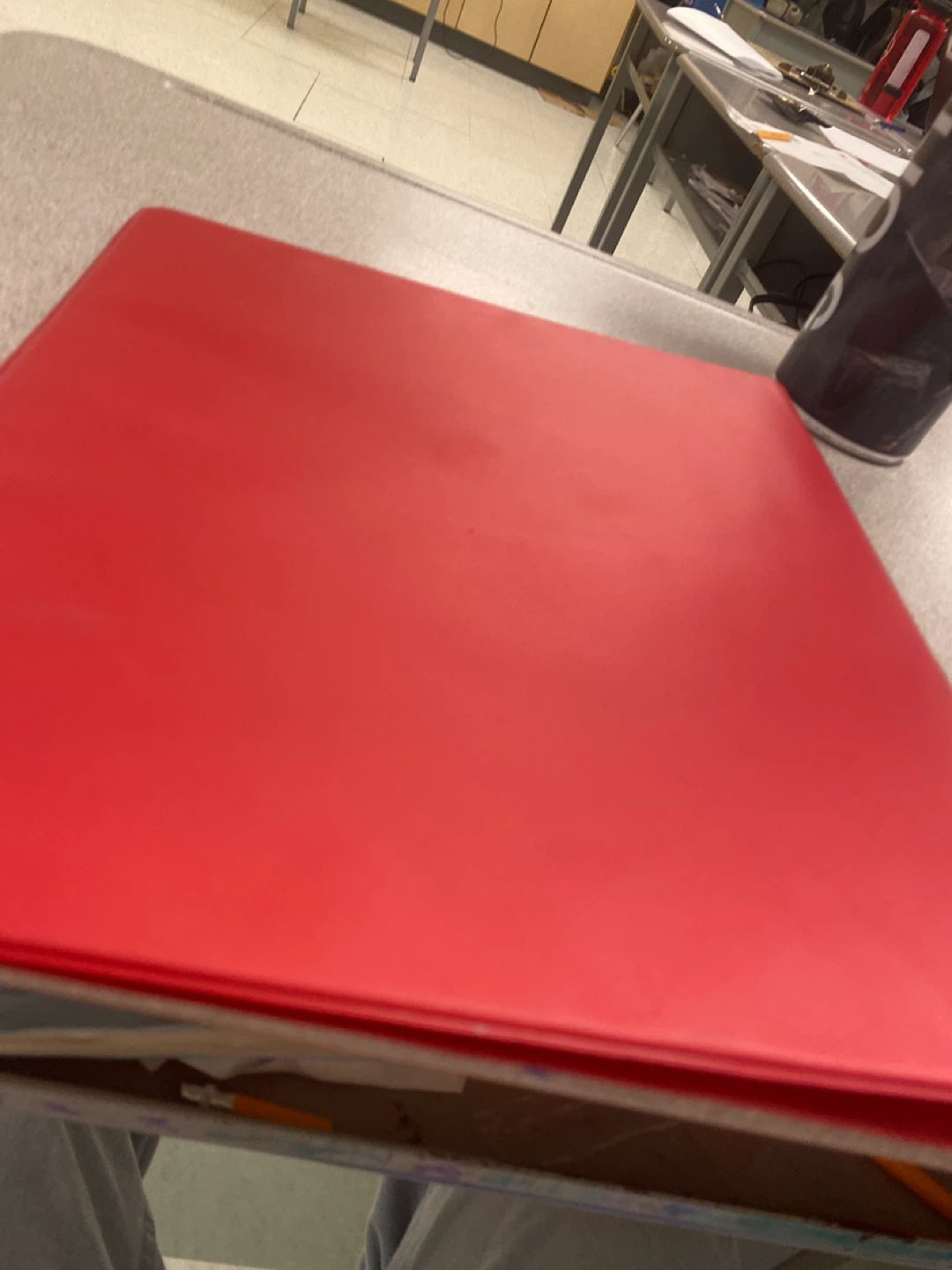 Red 3-Ring Binder - photo 3