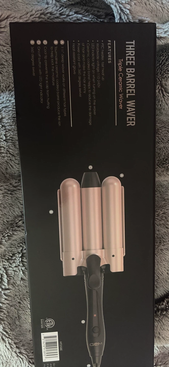 GEM Three Barrel Waver Triple Ceramic Waver - photo 2