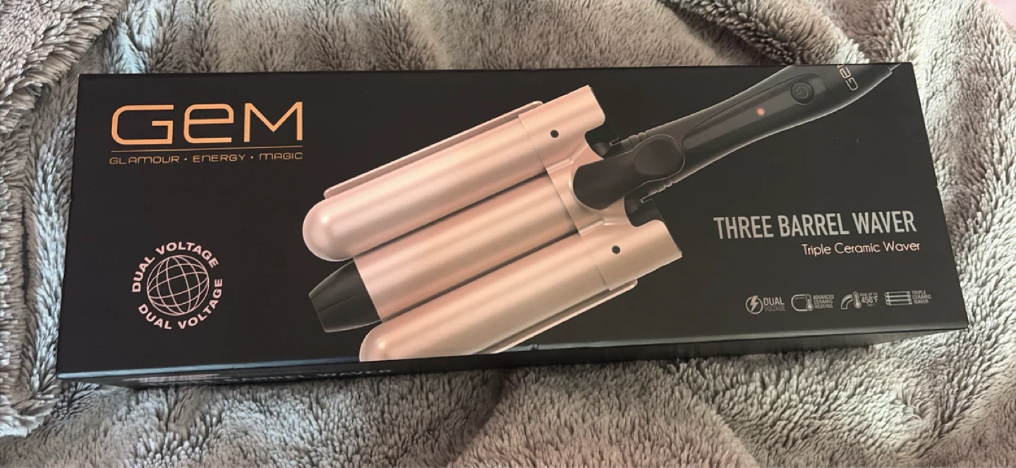 GEM Three Barrel Waver Triple Ceramic Waver