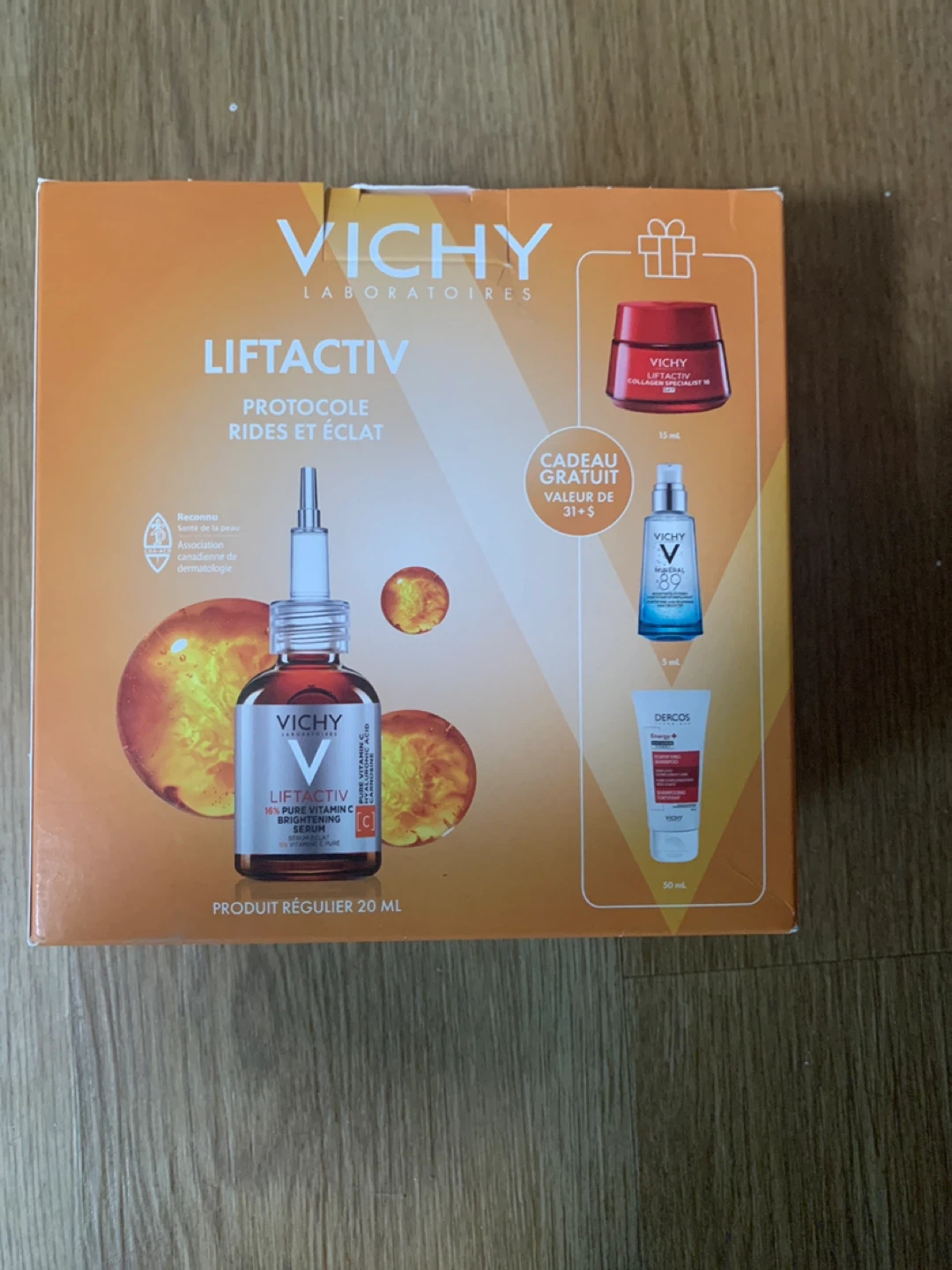 Vichy Liftactiv Vitamin C Serum & Minéral 89 Gift Set