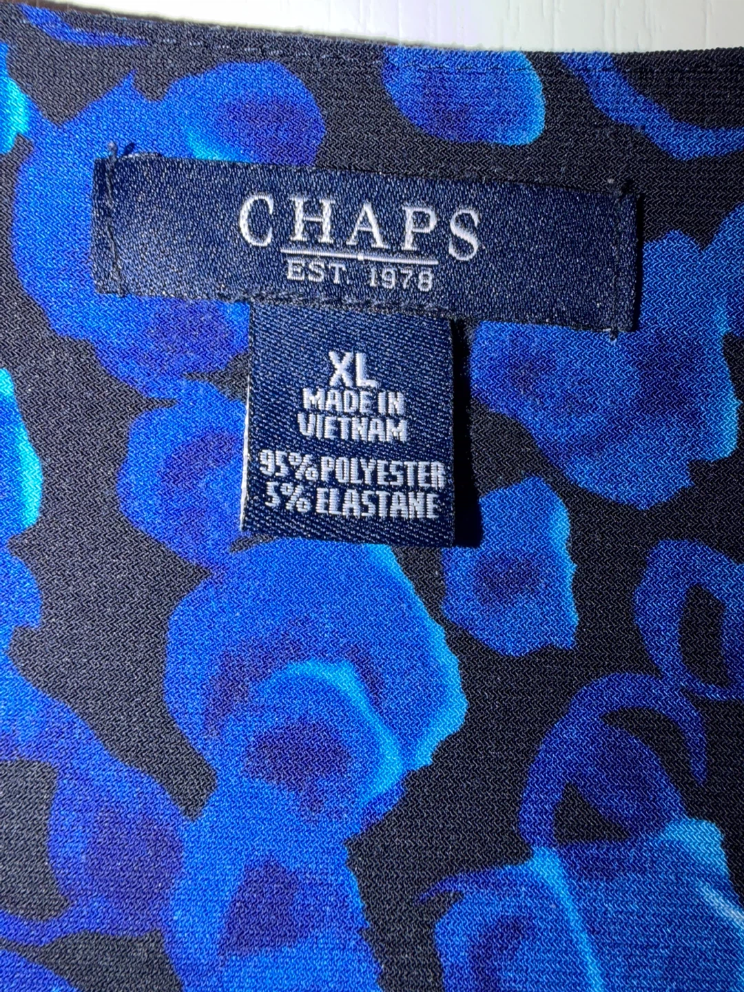 Chaps Women's Floral Print V-Neck Dress - XL - photo 2