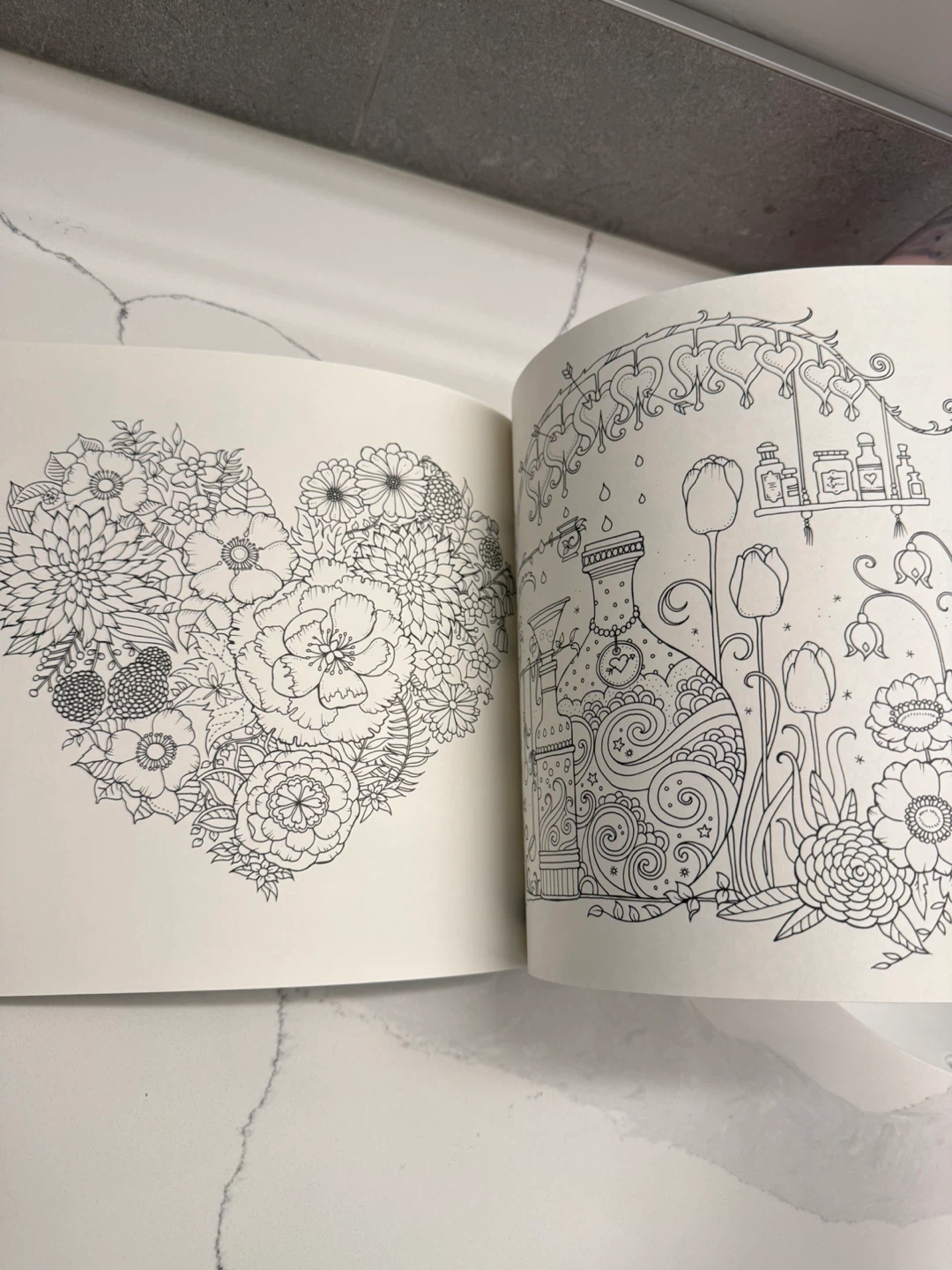 NEW Johanna Basford World of Flowers Coloring Book - photo 4
