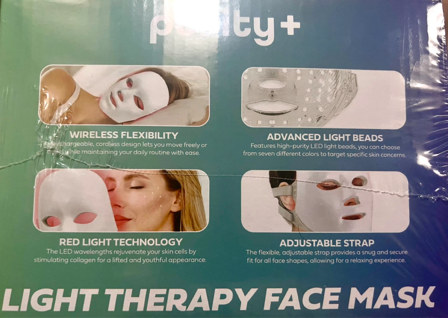 Purity+ Light Therapy Face Mask - photo 3