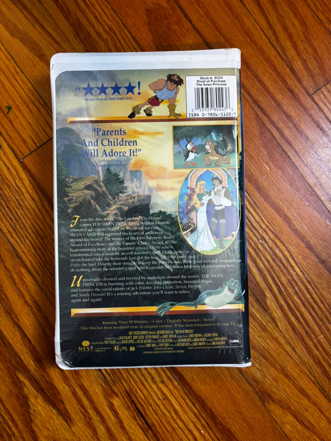 The Swan Princess VHS Tape - Sealed - photo 3