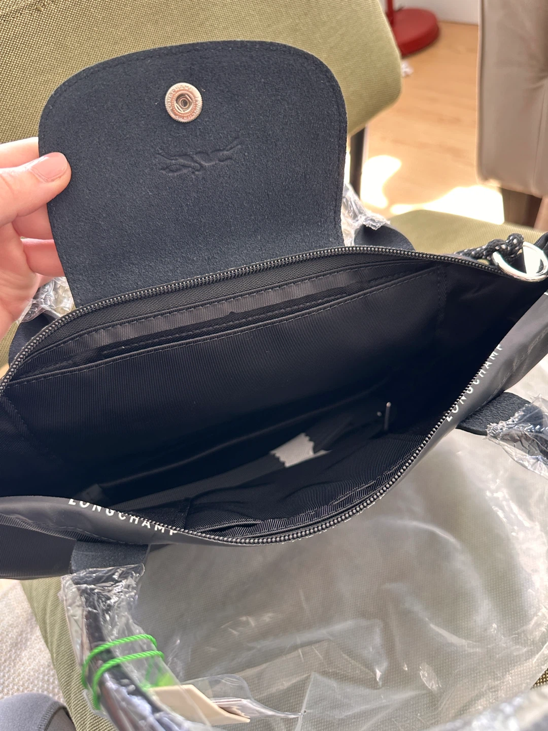 Longchamp Le Pliage Small Top Handle Bag Black - photo 4