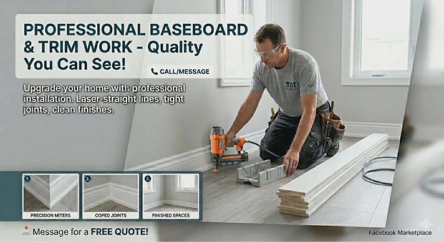 Professional Baseboard & Trim Work