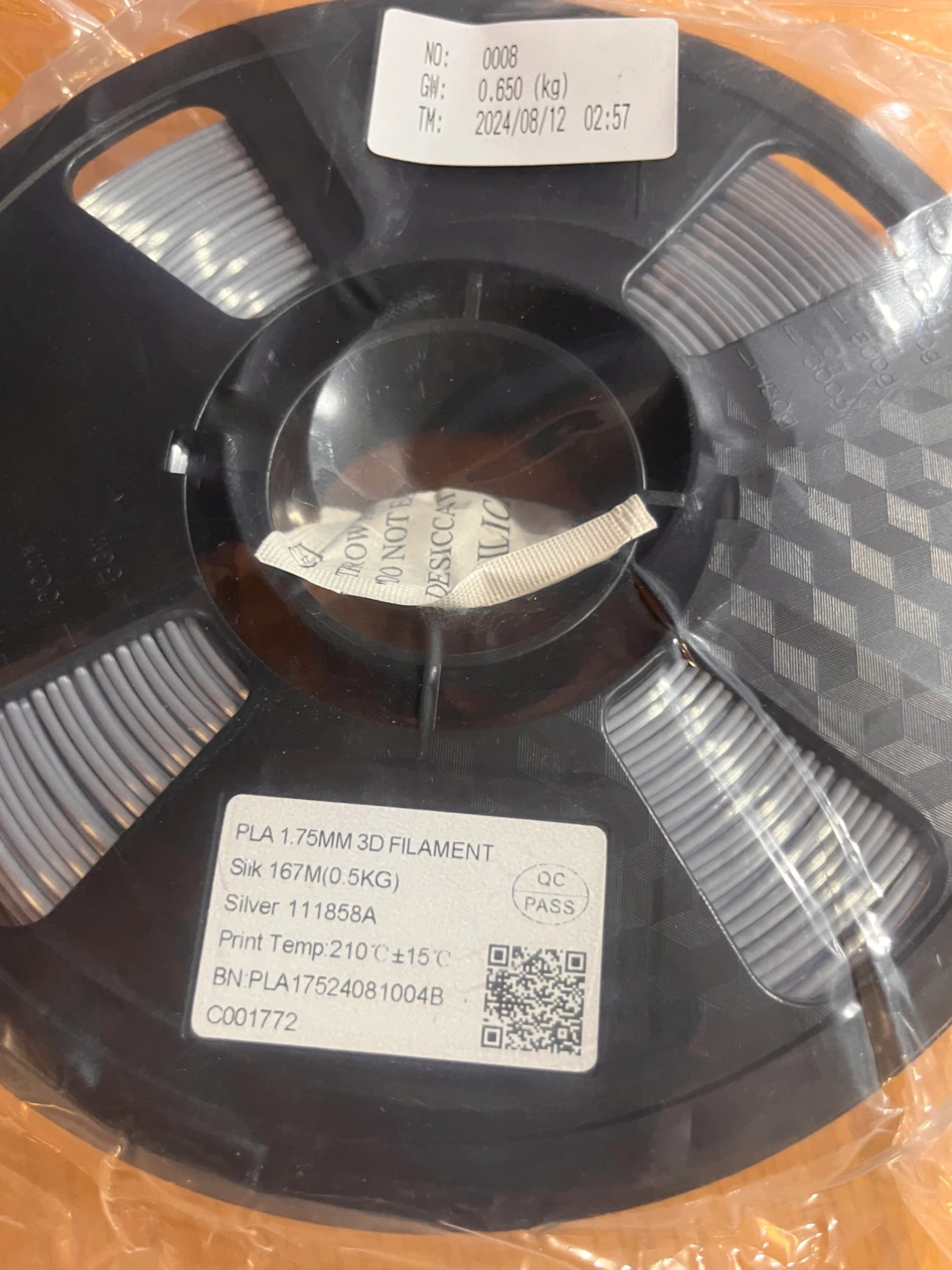Brand NEW $20 each 3D Printer Filament - PLA Silk 1.75mm (1KG) - photo 3