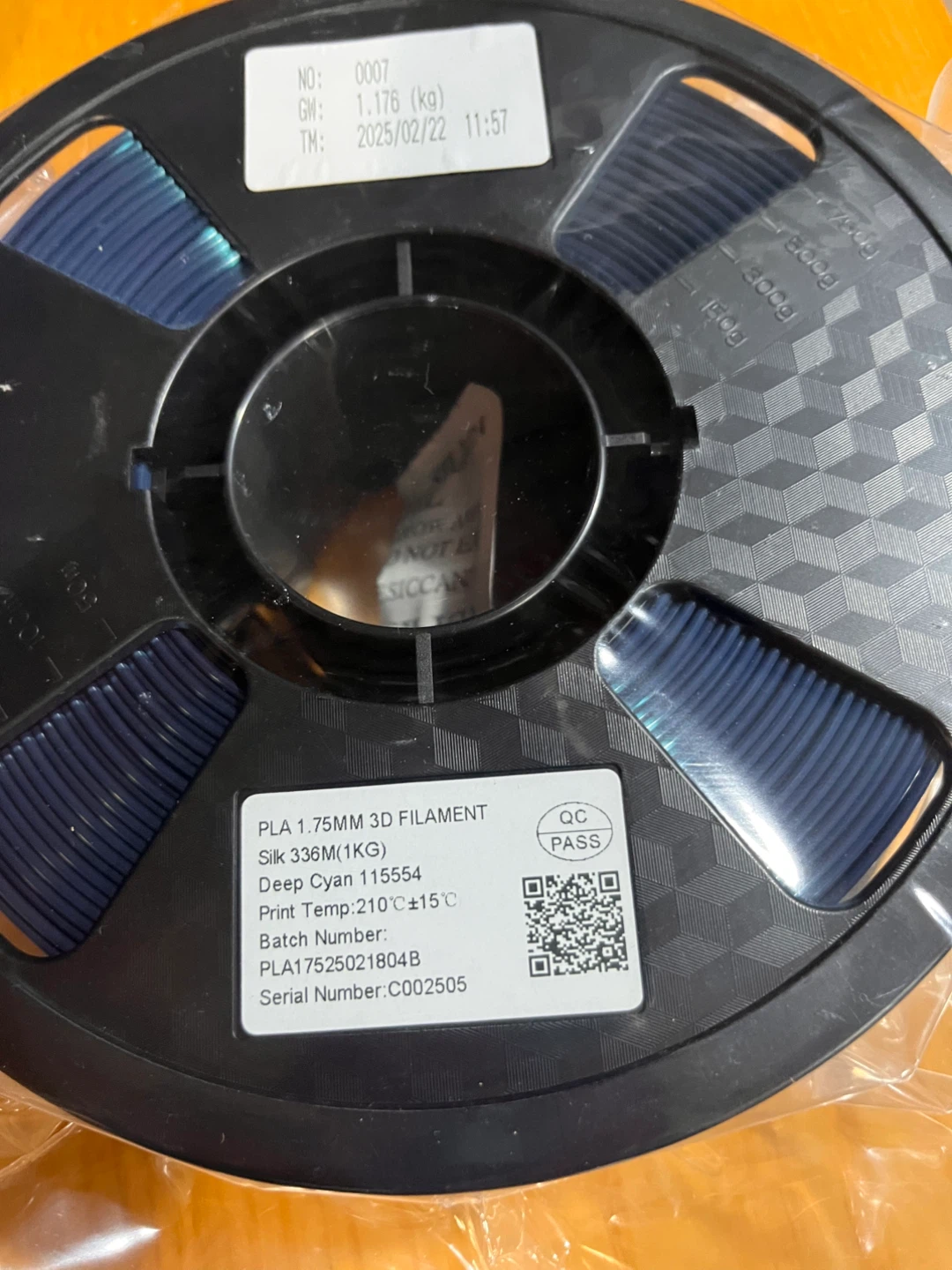 Brand NEW $20 each 3D Printer Filament - PLA Silk 1.75mm (1KG) - photo 2