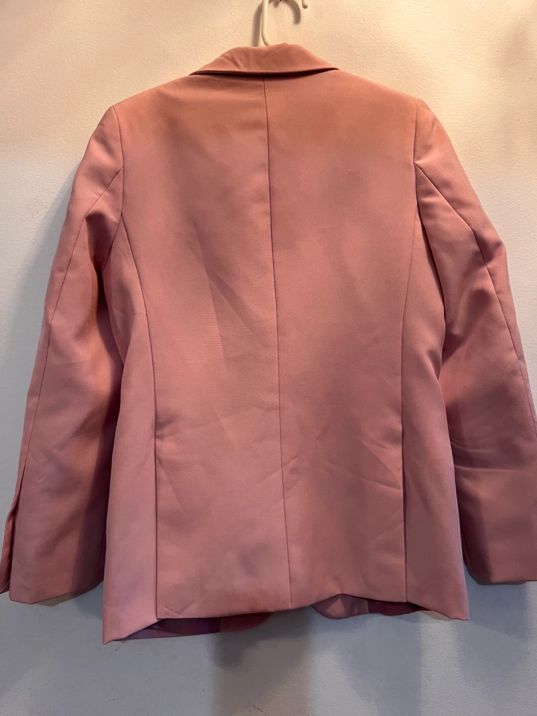 NEW — Light Pink Blazer Fully Lined XS (12.5” Shoulder) - photo 3