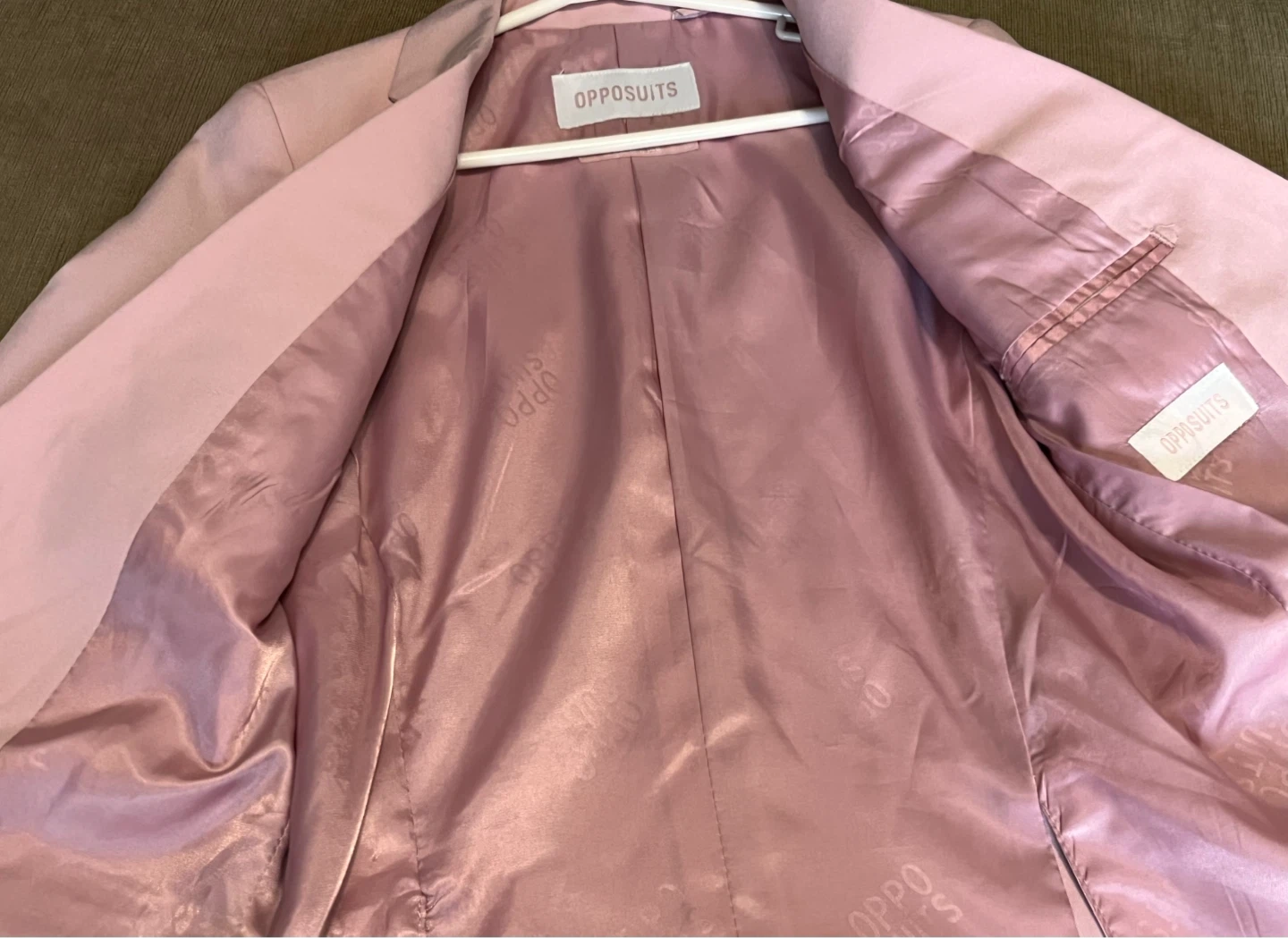 NEW — Light Pink Blazer Fully Lined XS (12.5” Shoulder) - photo 4