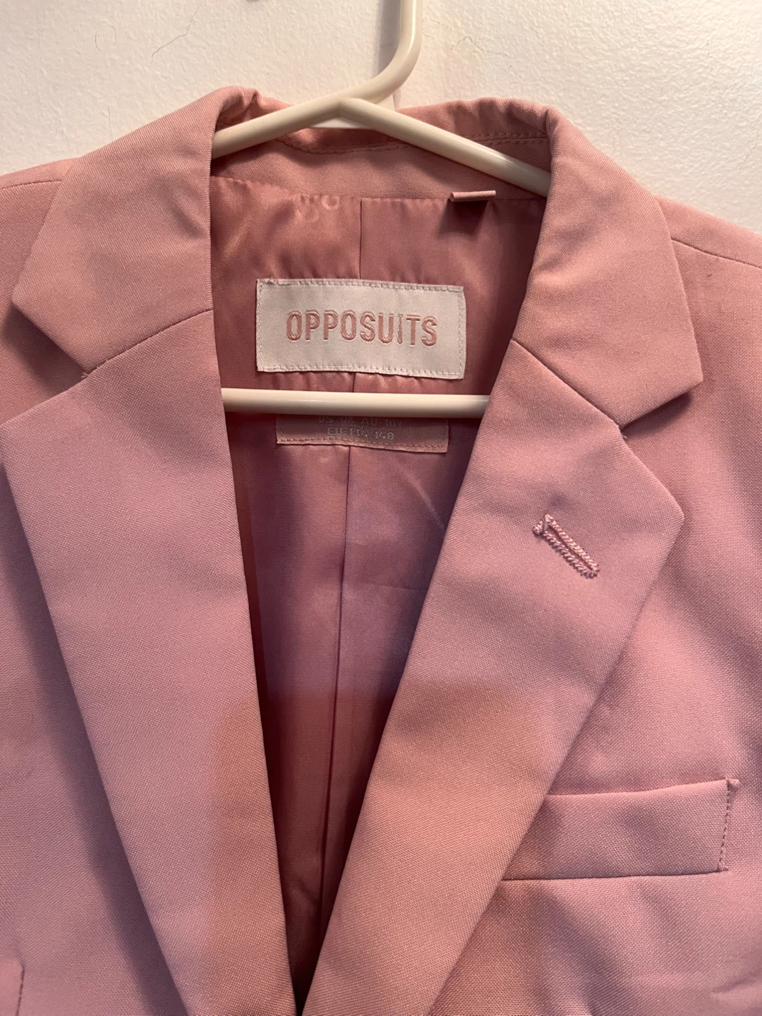 NEW — Light Pink Blazer Fully Lined XS (12.5” Shoulder) - photo 2