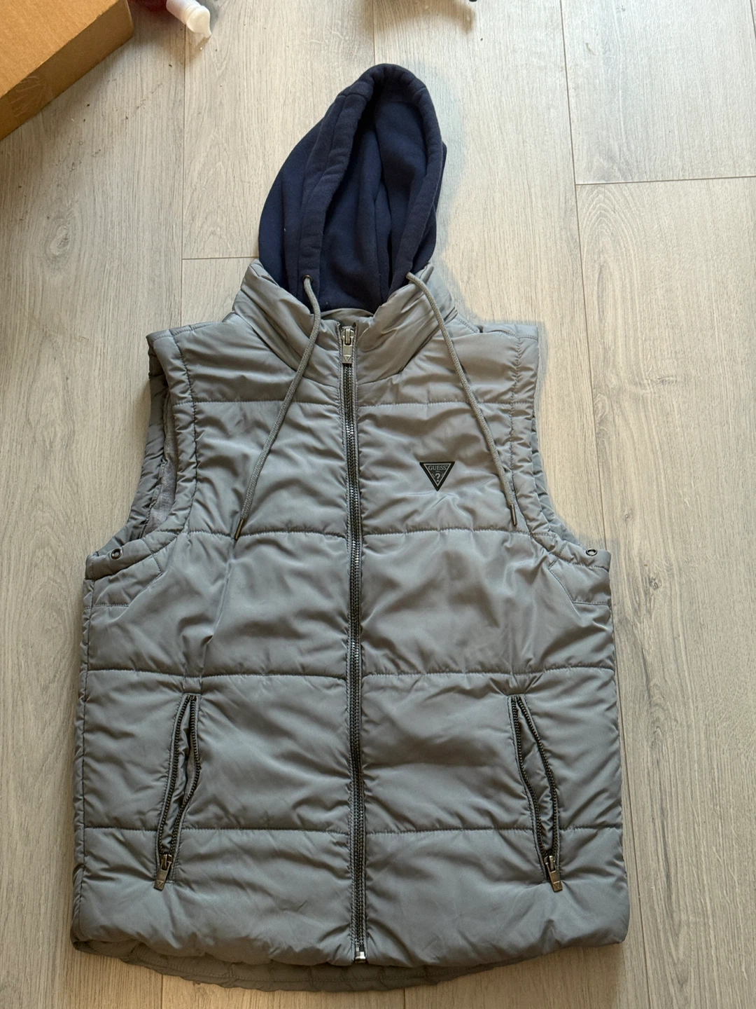 Guess Puffer Vest with Hood - photo 2