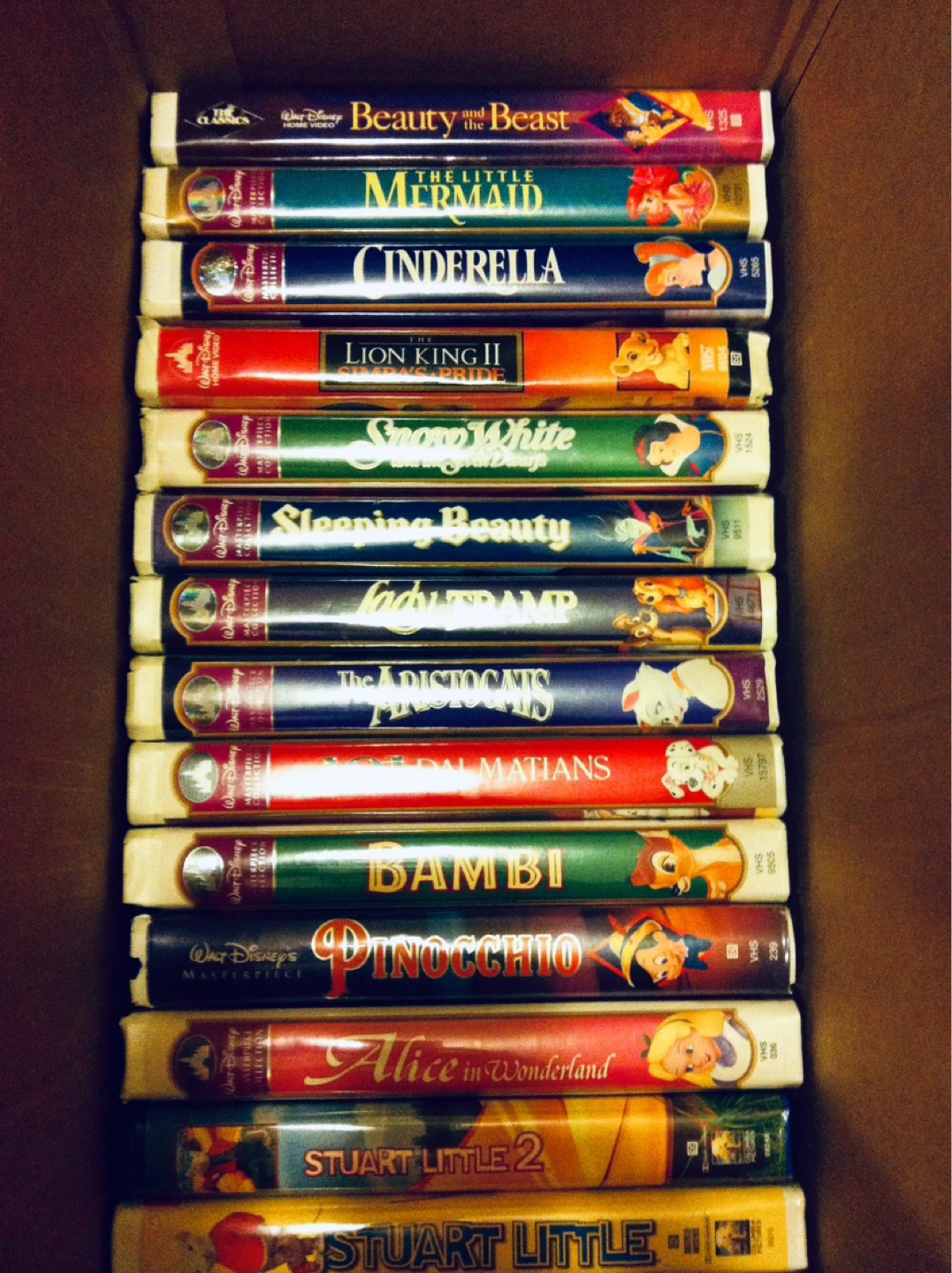 Collection of VHS Movies