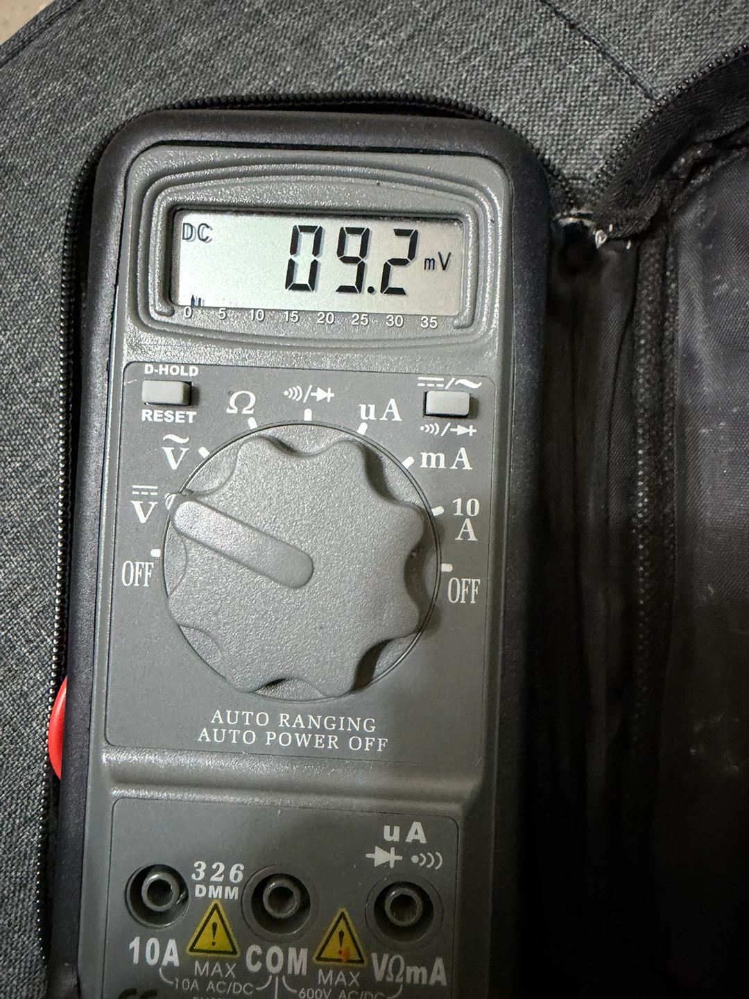 Digital Multimeter with Test Leads and Case - photo 3