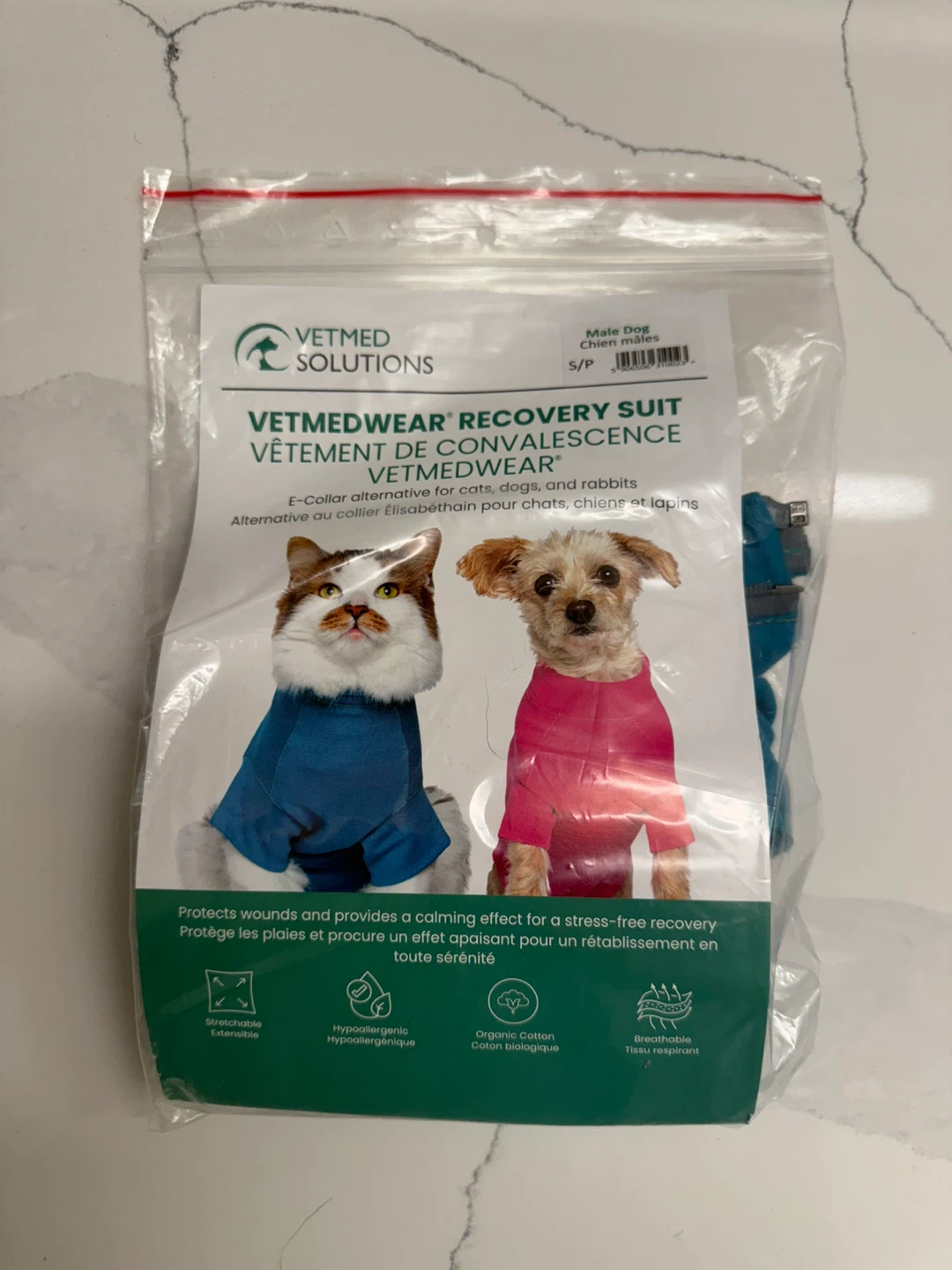 VetMedWear Dog Recovery Suit Small – Cone Alternative
