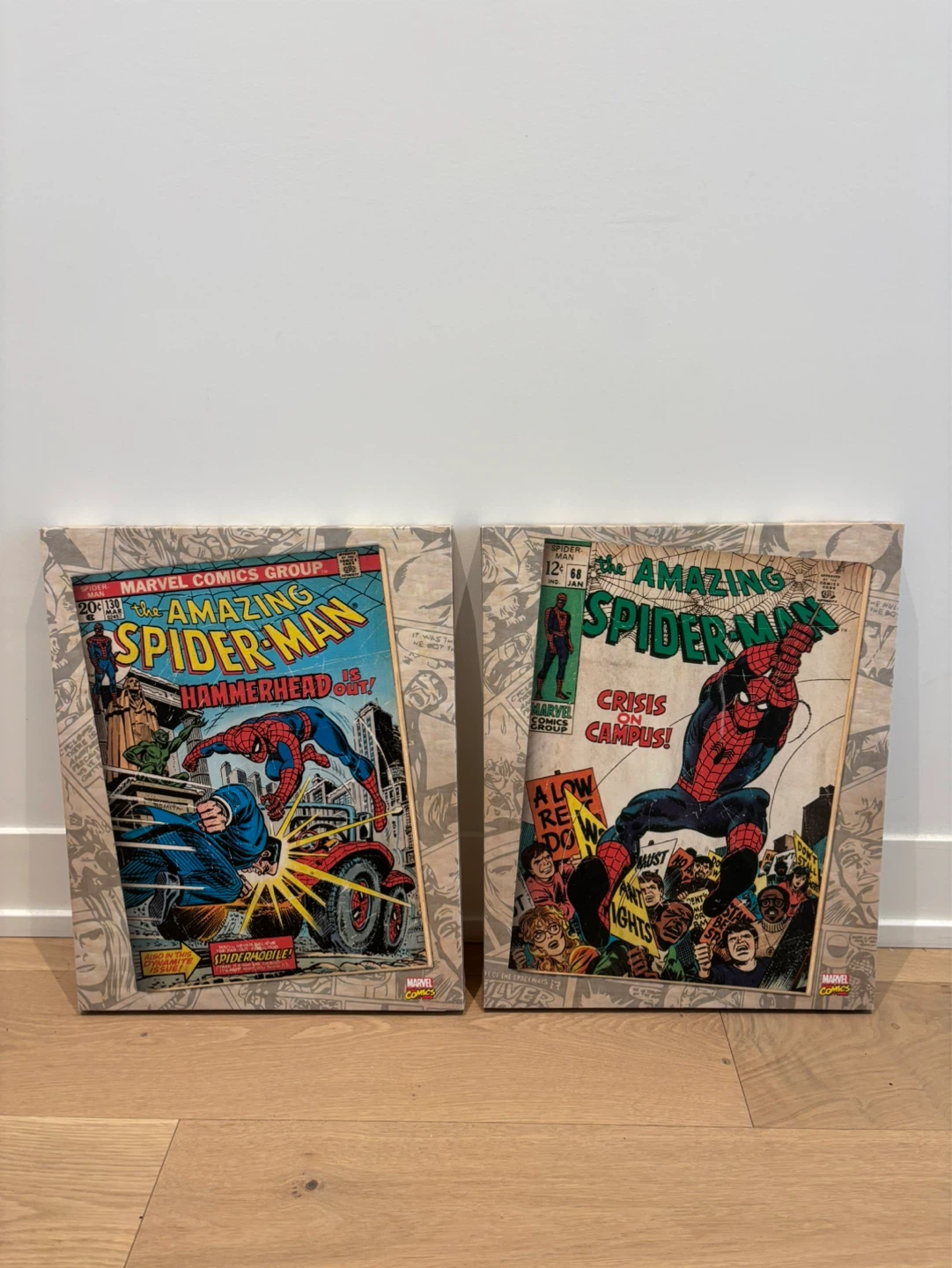 Marvel Comics The Amazing Spider-Man Canvas Art Set