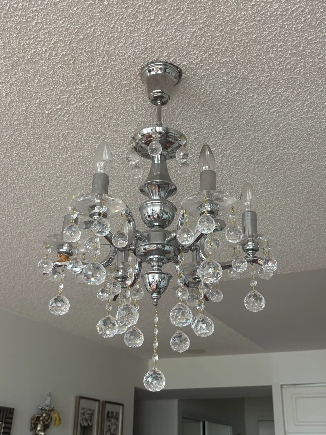 Chandelier with Crystal Accents - photo 3