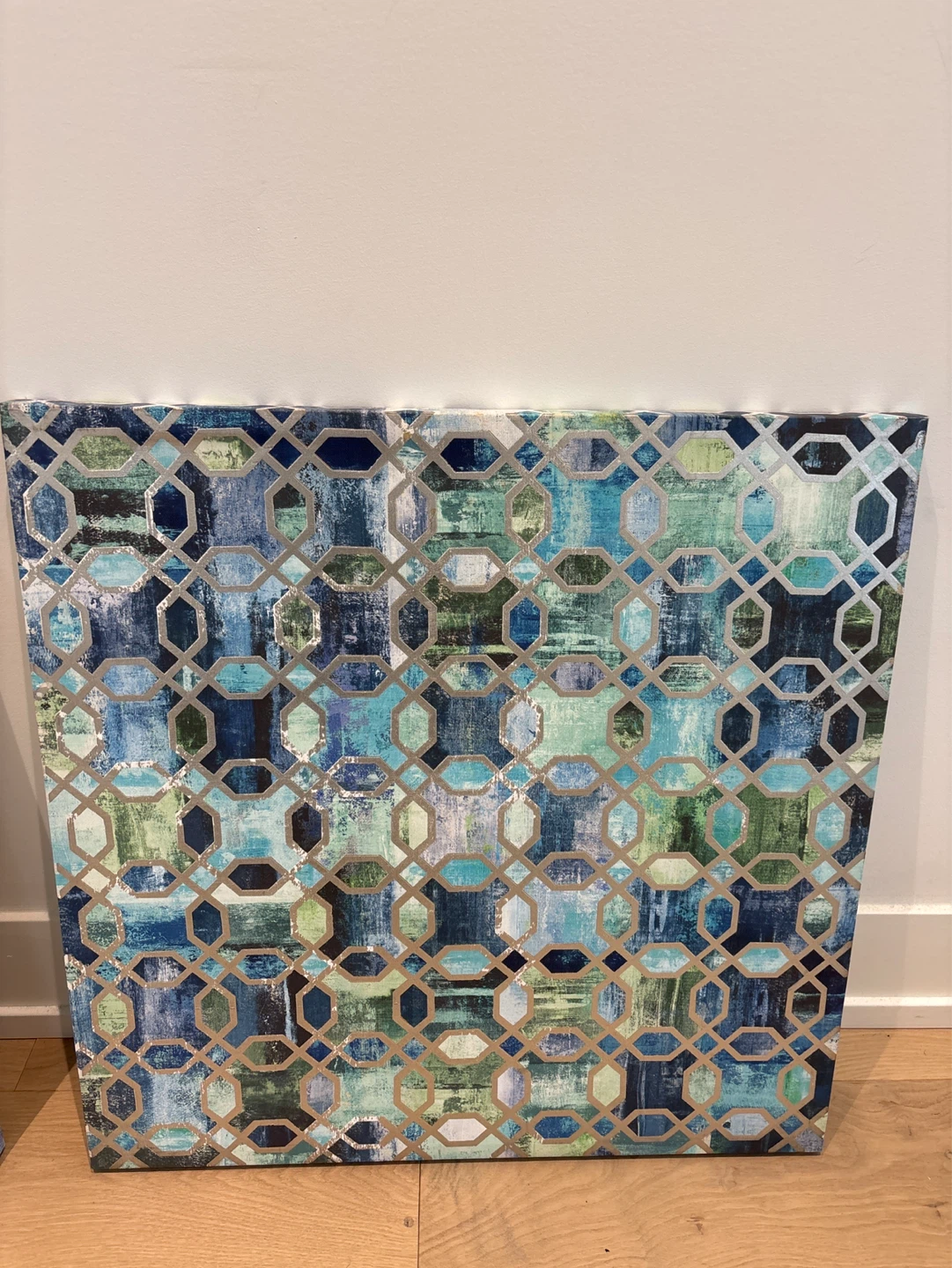 Set of 2 Geometric Print Wall Art Panels - photo 3